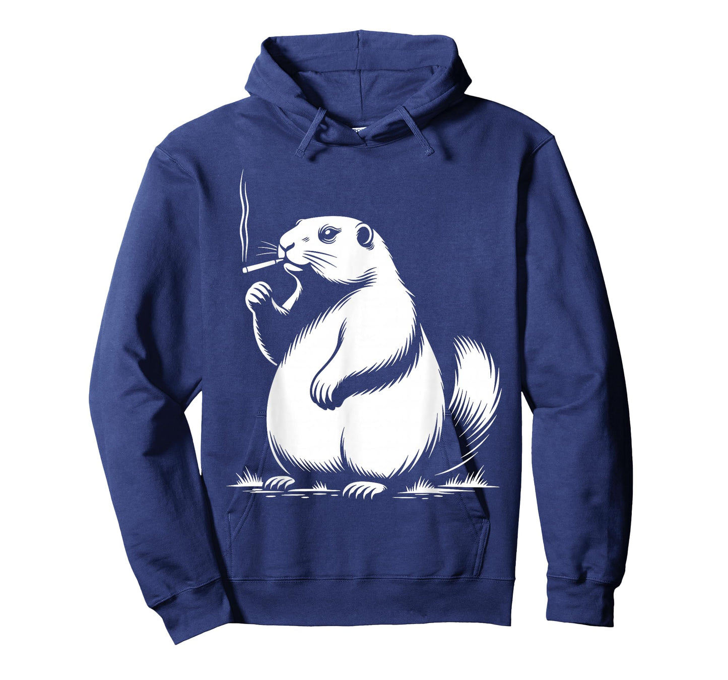 Punxy Phil's Smoking Meme Groundhog Day Costume Gen Z T-Shirt