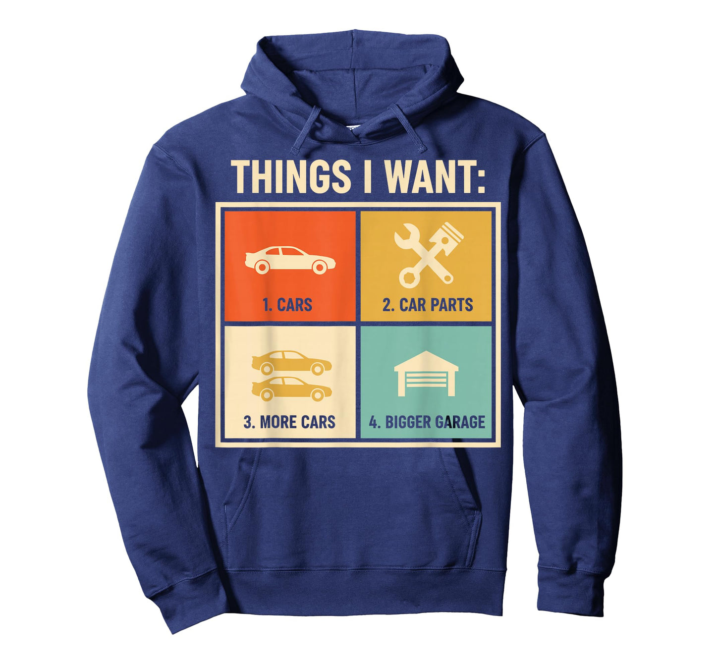 Things I Want Car Parts Enthusiast Auto Mechanic Engine T-Shirt