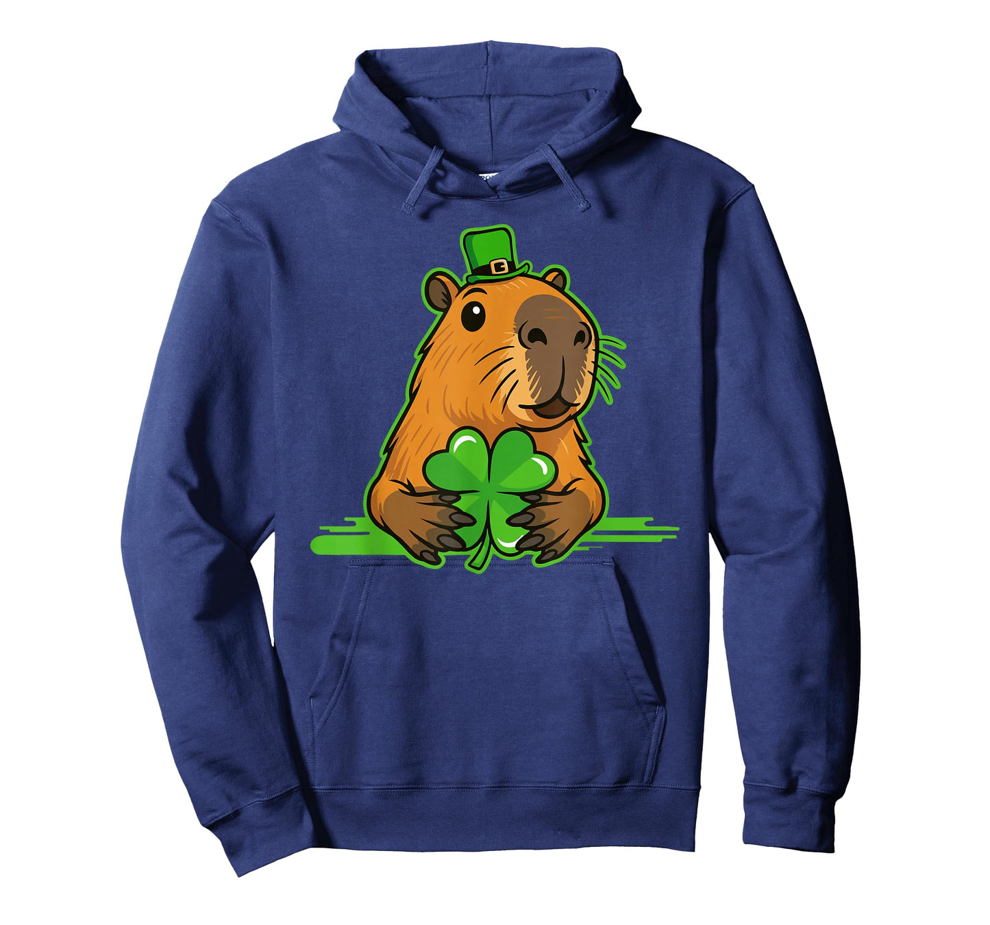 Capybara St Patty's Shamrock Luck Funny St Patrick's Day T-Shirt