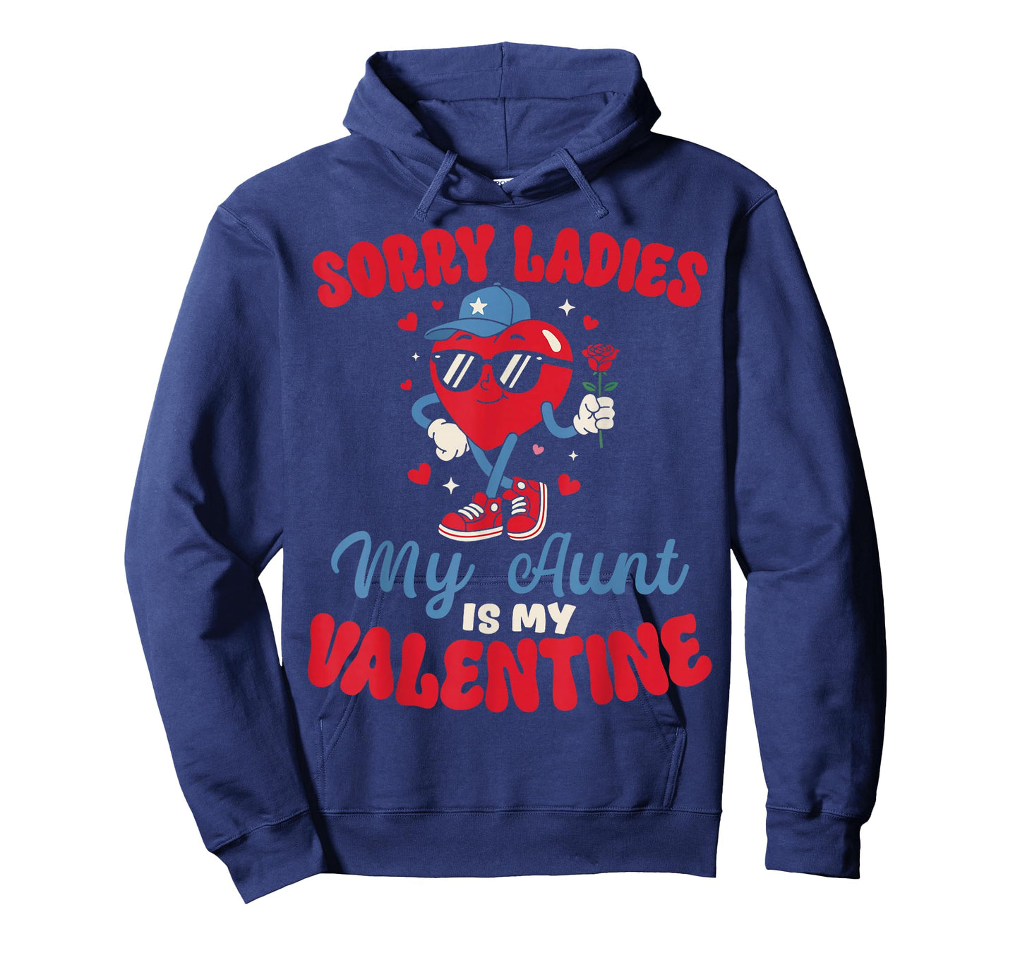Sorry Ladies My Aunt is My Valentine Funny Heart Nephew Boy T-Shirt