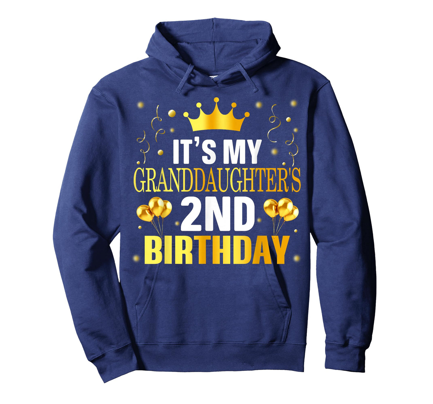 It's My Granddaughter's 2nd Birthday Happy 2 Years Old T-Shirt