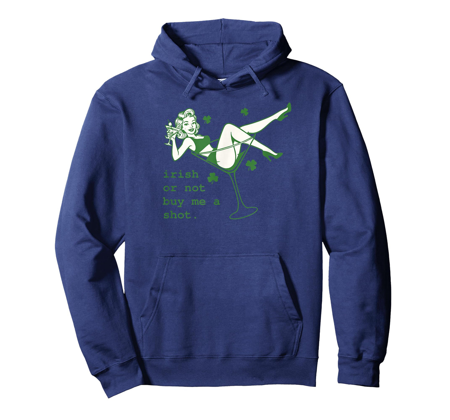 Irish Or Not Buy Me Shot Martini Funny Irish St Patricks T-Shirt