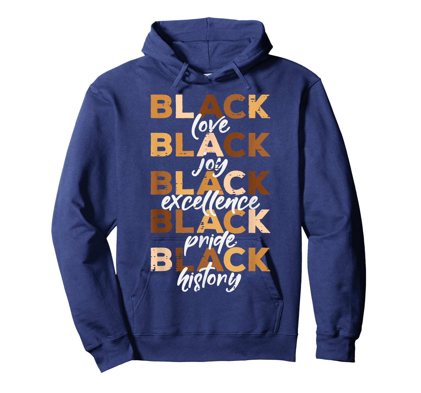 Black Love Joy Excellence Pride History Month Women Men Kids T-Shirt