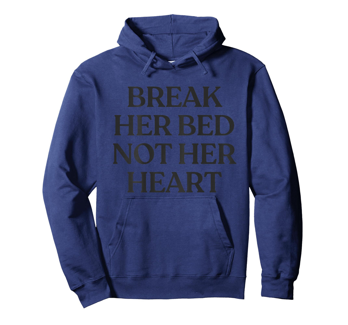 Break Her Bed Not Her Heart Shirt Y2K Aesthetic Trendy Back T-Shirt