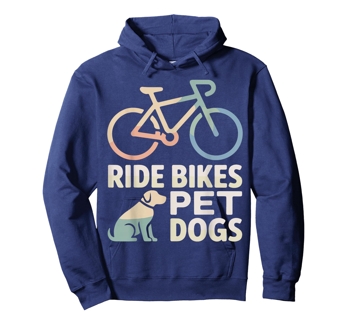 Ride Bikes Pet Dogs Bicycle Cycling Biking Dog Lover T-Shirt