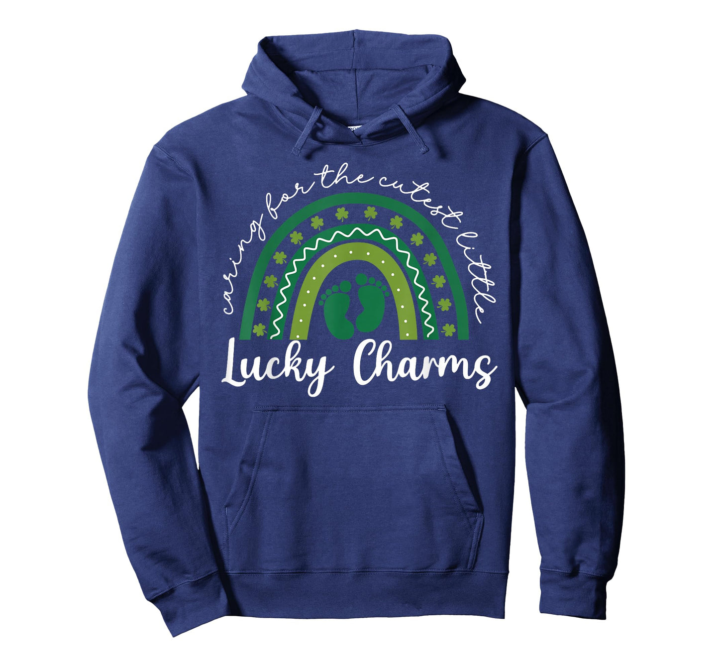 Caring for The Cutest Lucky Charms NICU St Patricks Day T-Shirt