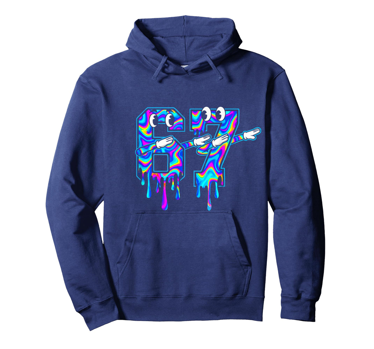 Swirl Six Seven Dab Drip 6 7 Dabbing Meme T-Shirt