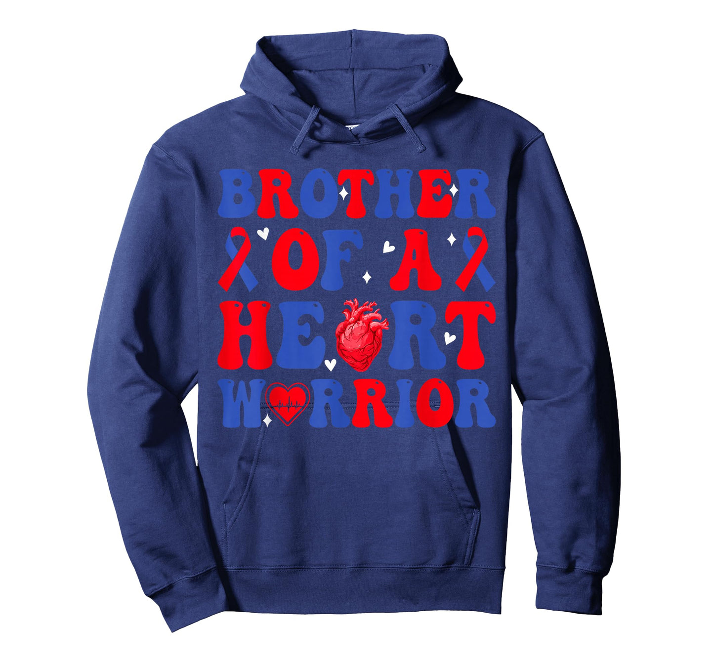 Brother of A Heart Warrior Congenital Heart Defect Awareness T-Shirt