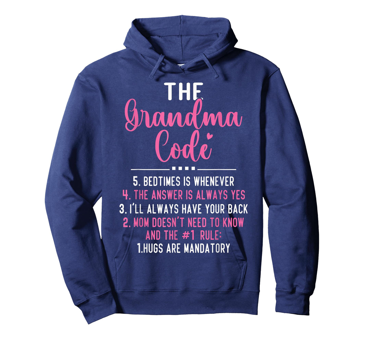 The Grandma Code Granny Grandparent Grandmother T-Shirt