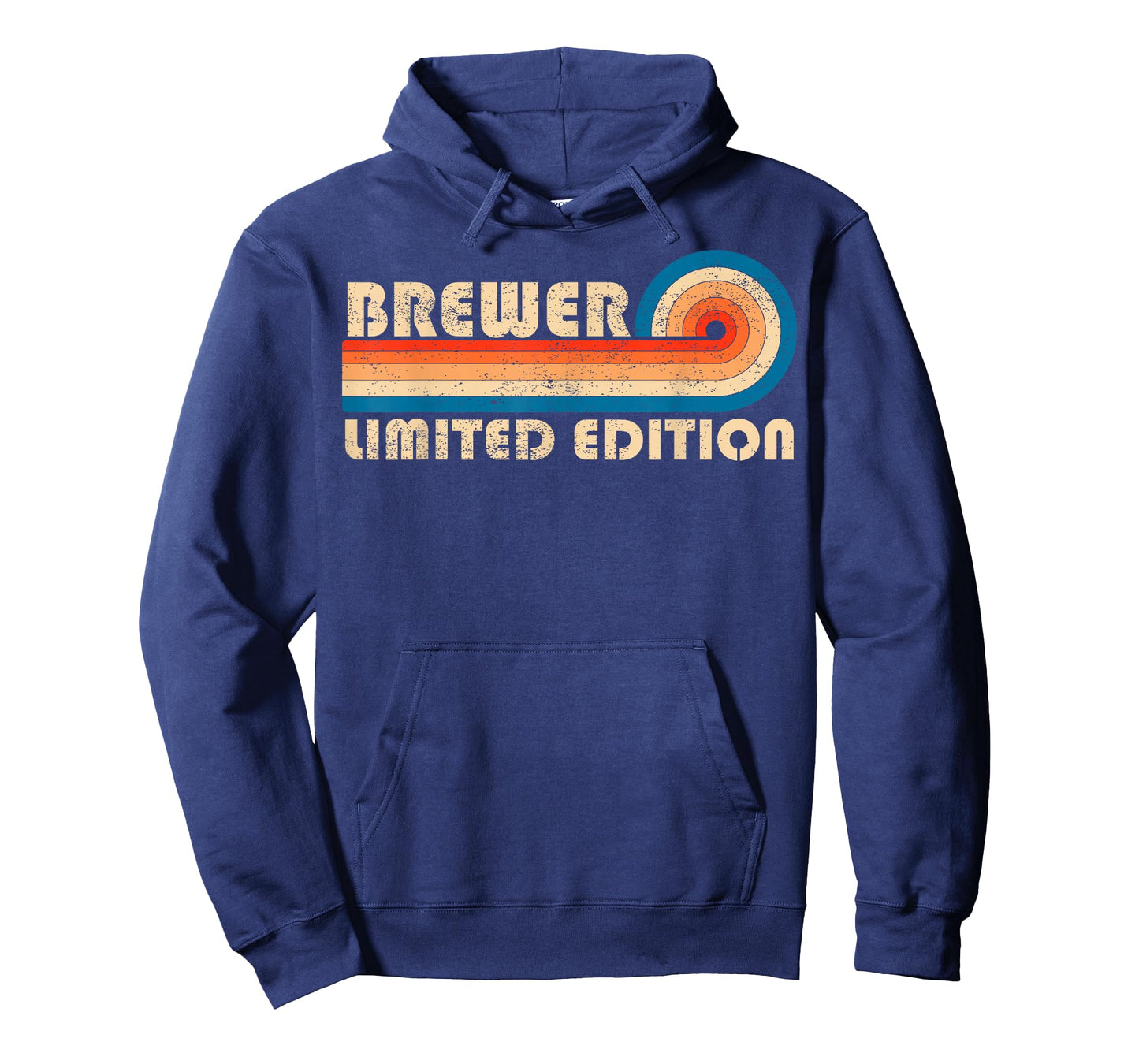 Brewer Surname Retro Vintage 80s 90s Birthday Reunion T-Shirt