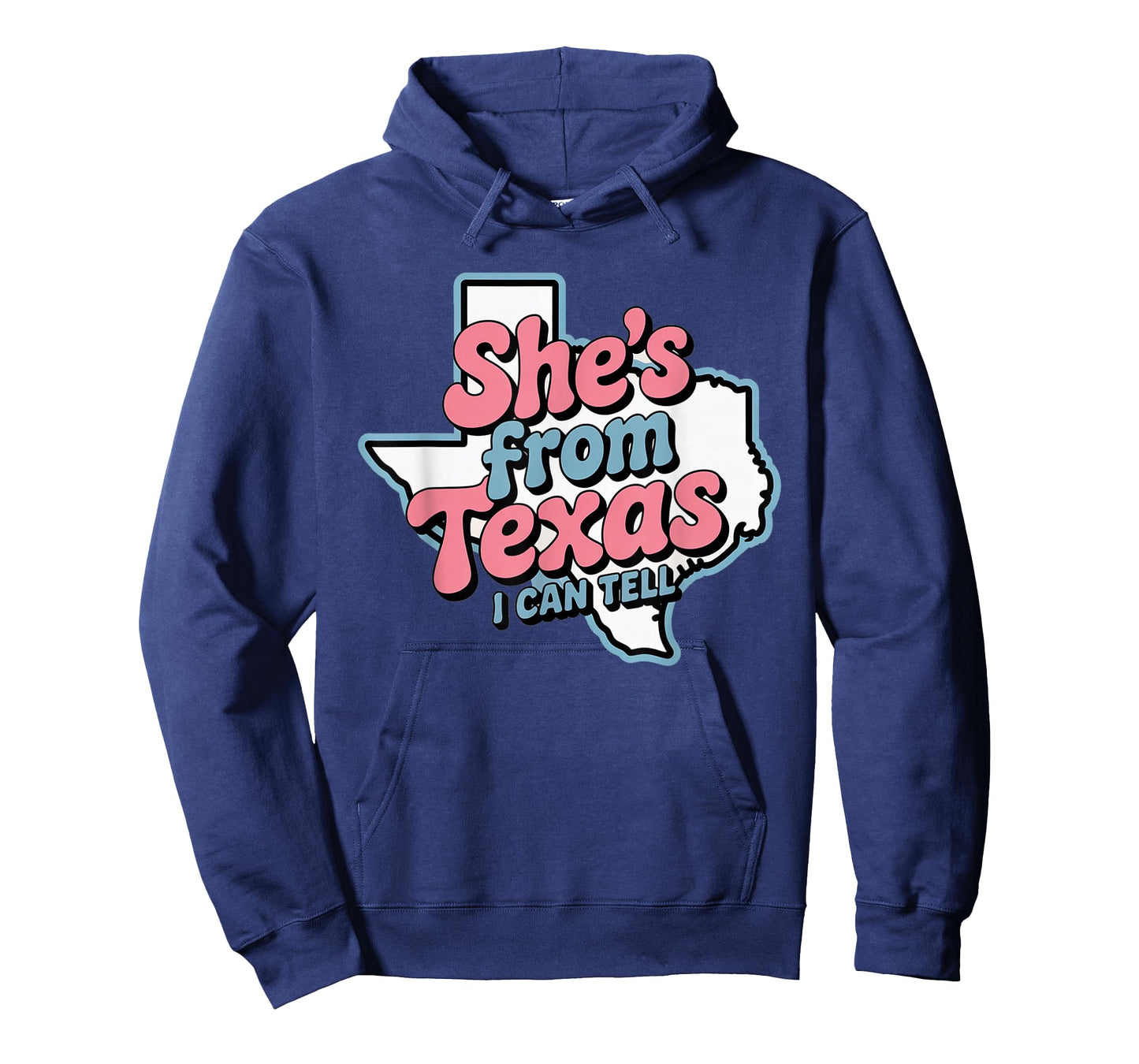 She's from Texas I Can Tell Retro Vintage Texas Girl T-Shirt