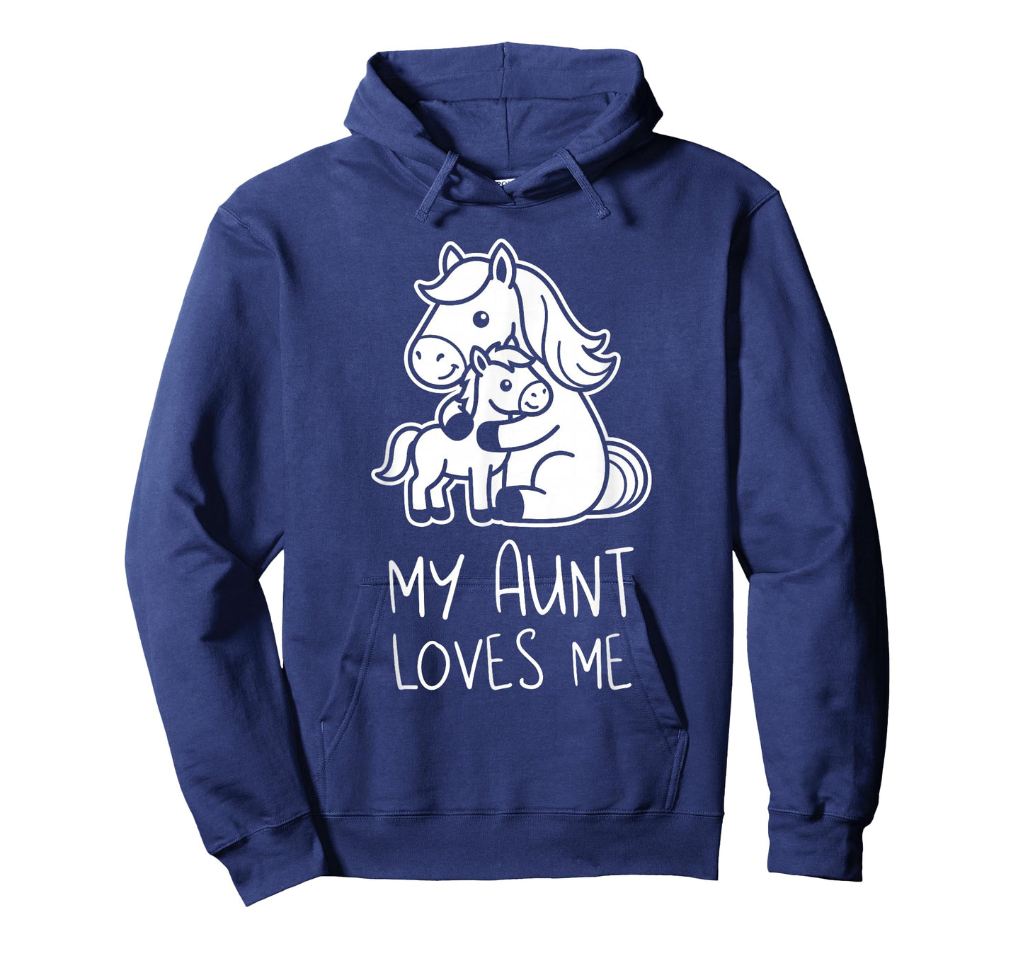Cute Baby & Grandma My Aunt Loves Me Horse T-Shirt