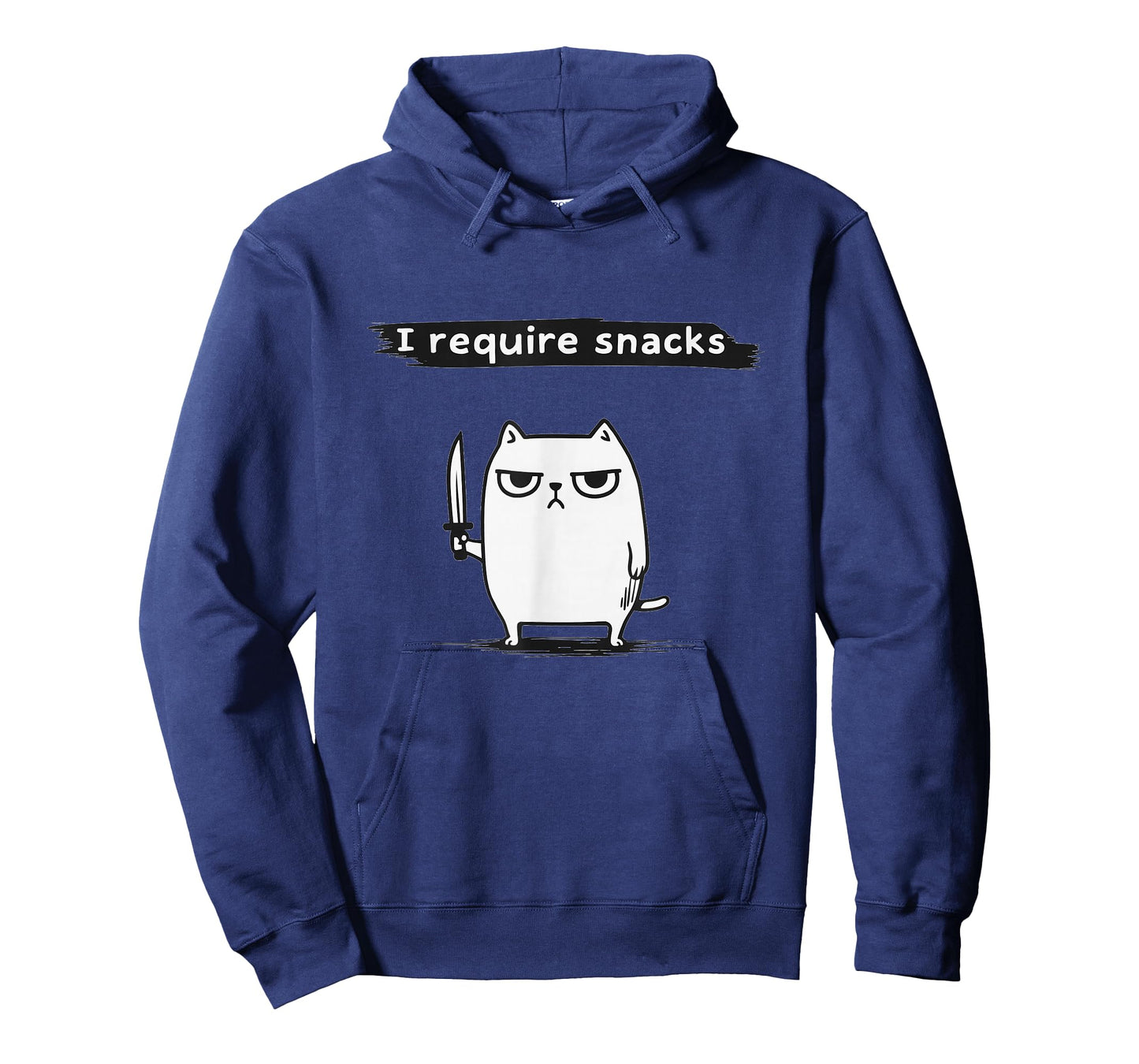 I Require Snacks Angry Cat Funny Meme T-Shirt