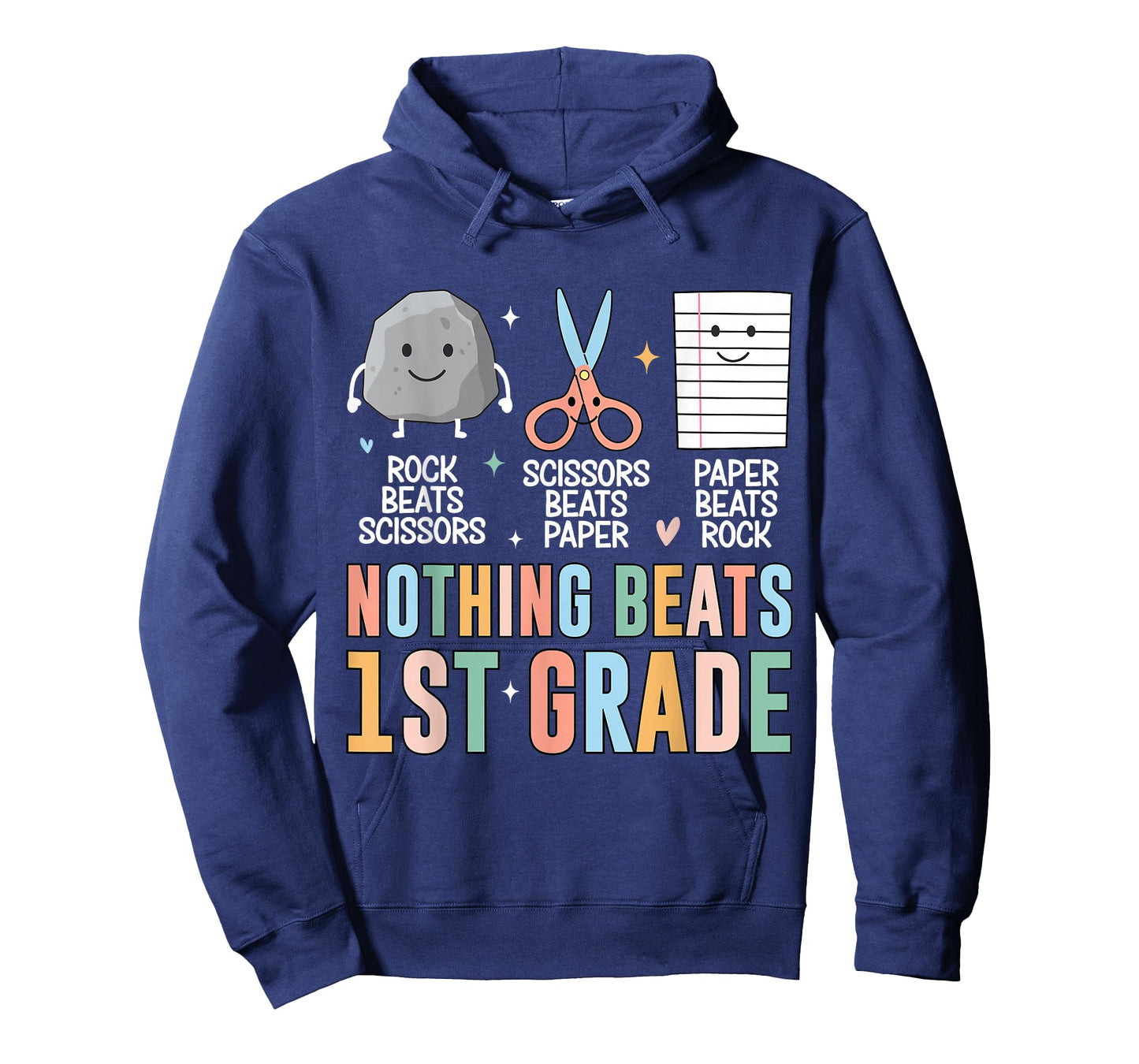 Nothing Beats 1st Grade Funny Back to School Kids Teachers T-Shirt