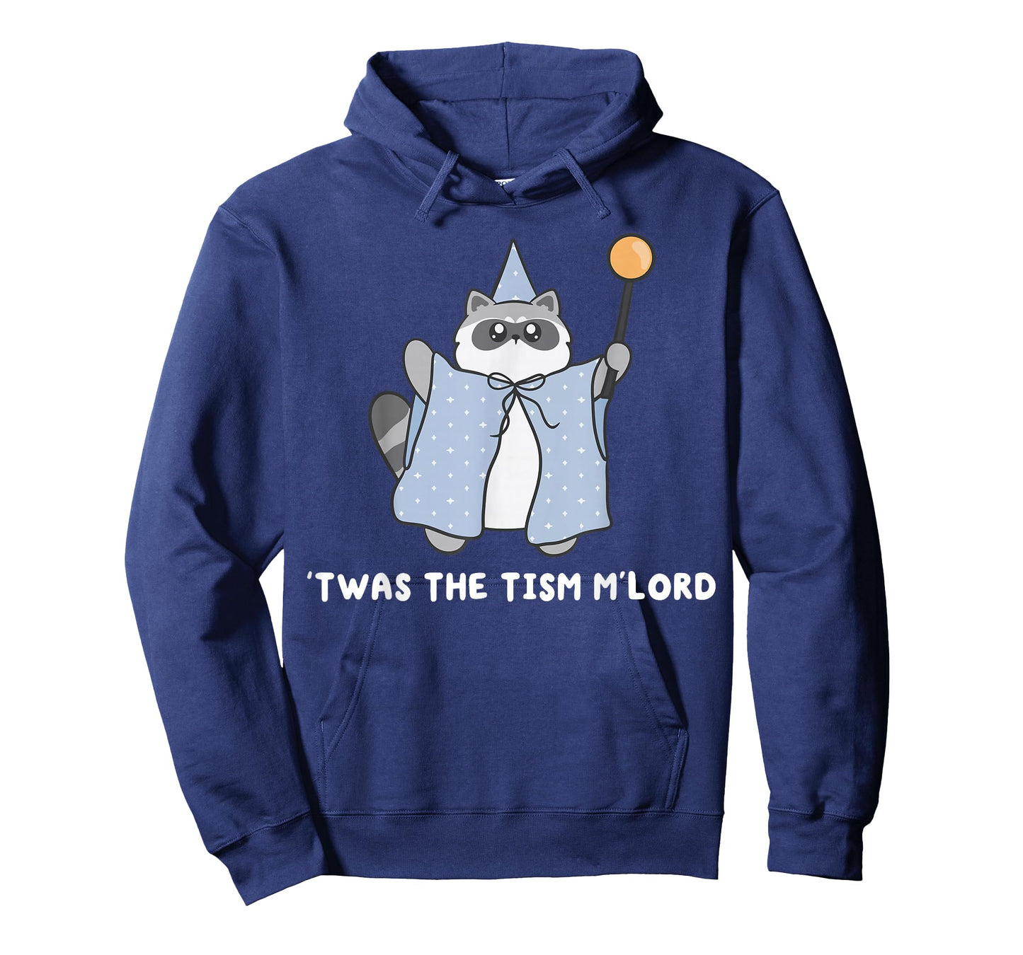 Autism Awareness TWAS The Tism M Lord Funny Meme Raccoon T-Shirt