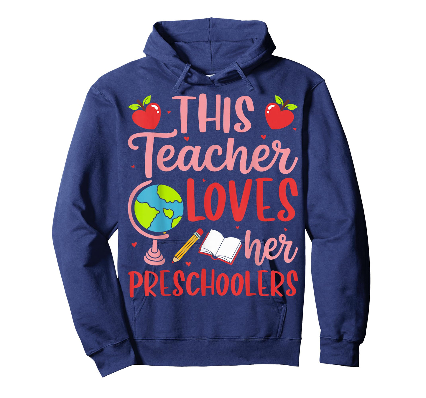 This Teacher Loves Her Preschoolers Valentine’s Day T-Shirt