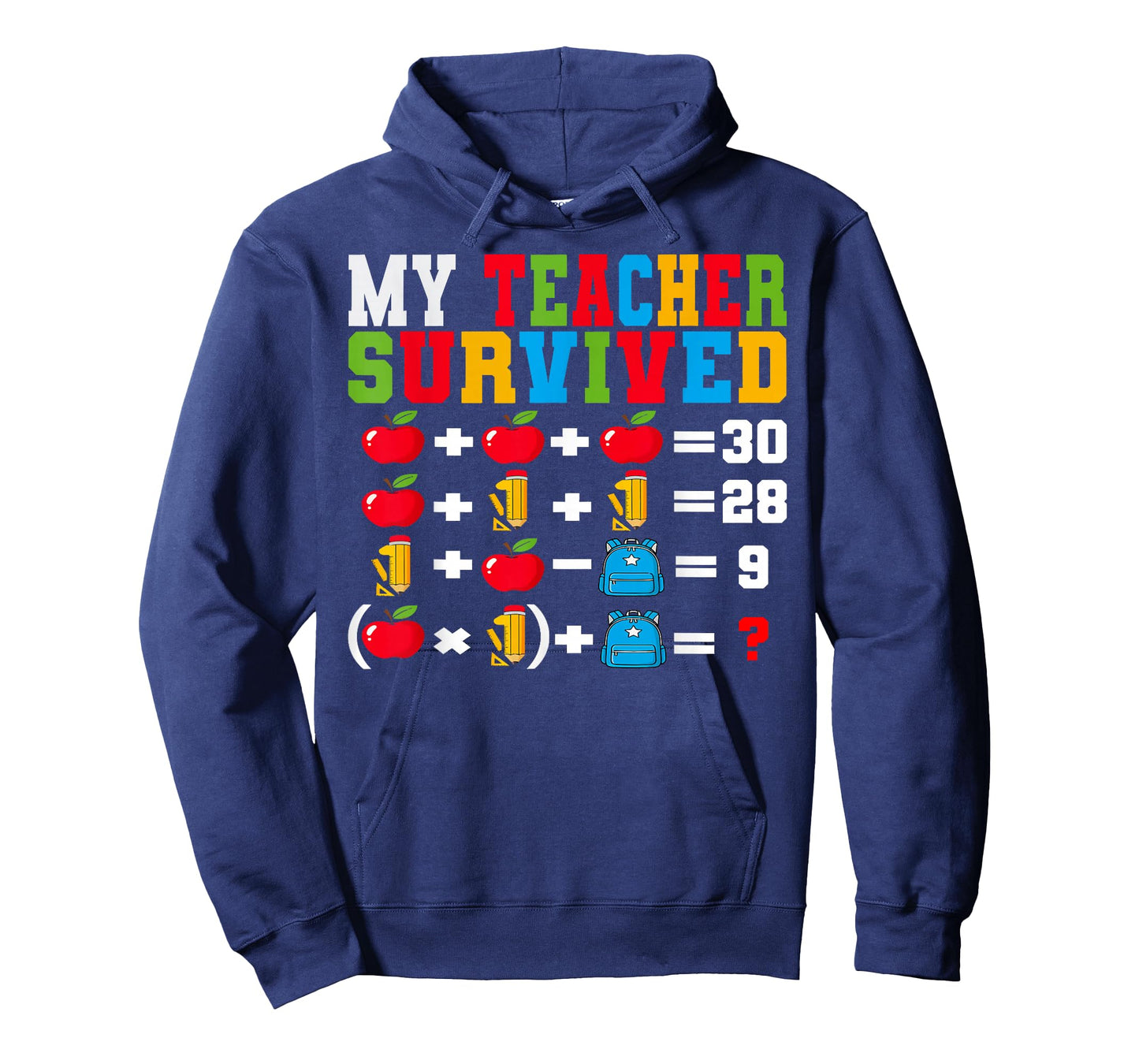 My Teacher Survived 100 Days of Me 100th Day Girls Boys Kids T-Shirt