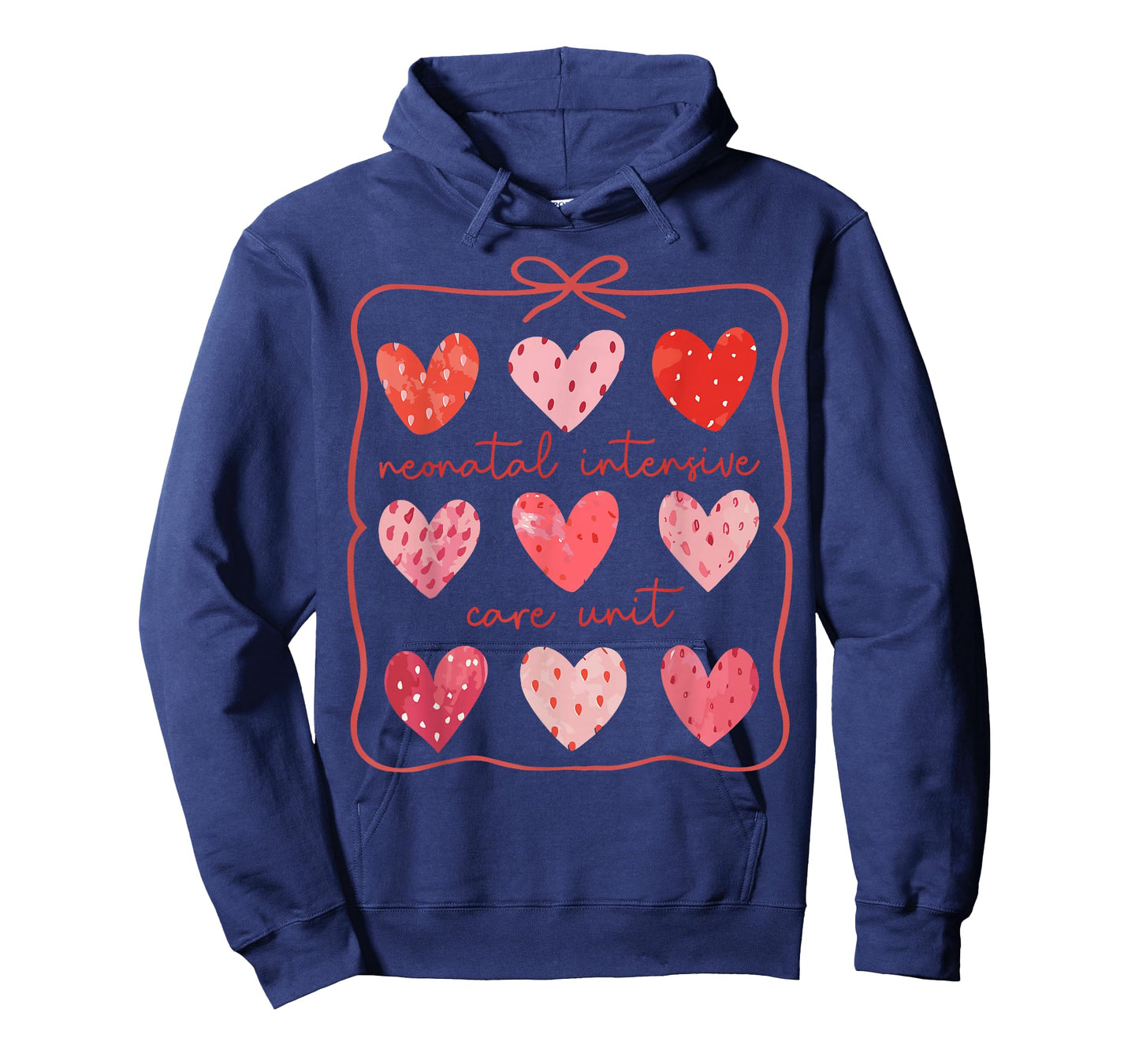 NICU Nurse Valentines Day Boho Heart Love Neonatal ICU Nurse T-Shirt