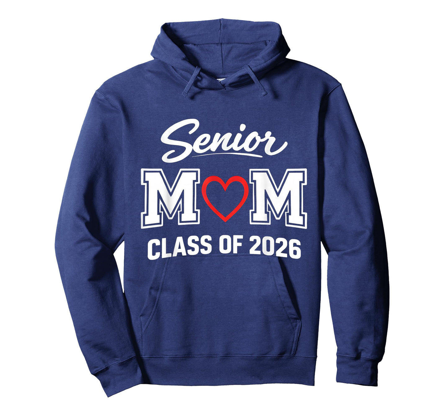 Senior Class of 2026 Proud Mom of Graduate Heart Mom T-Shirt