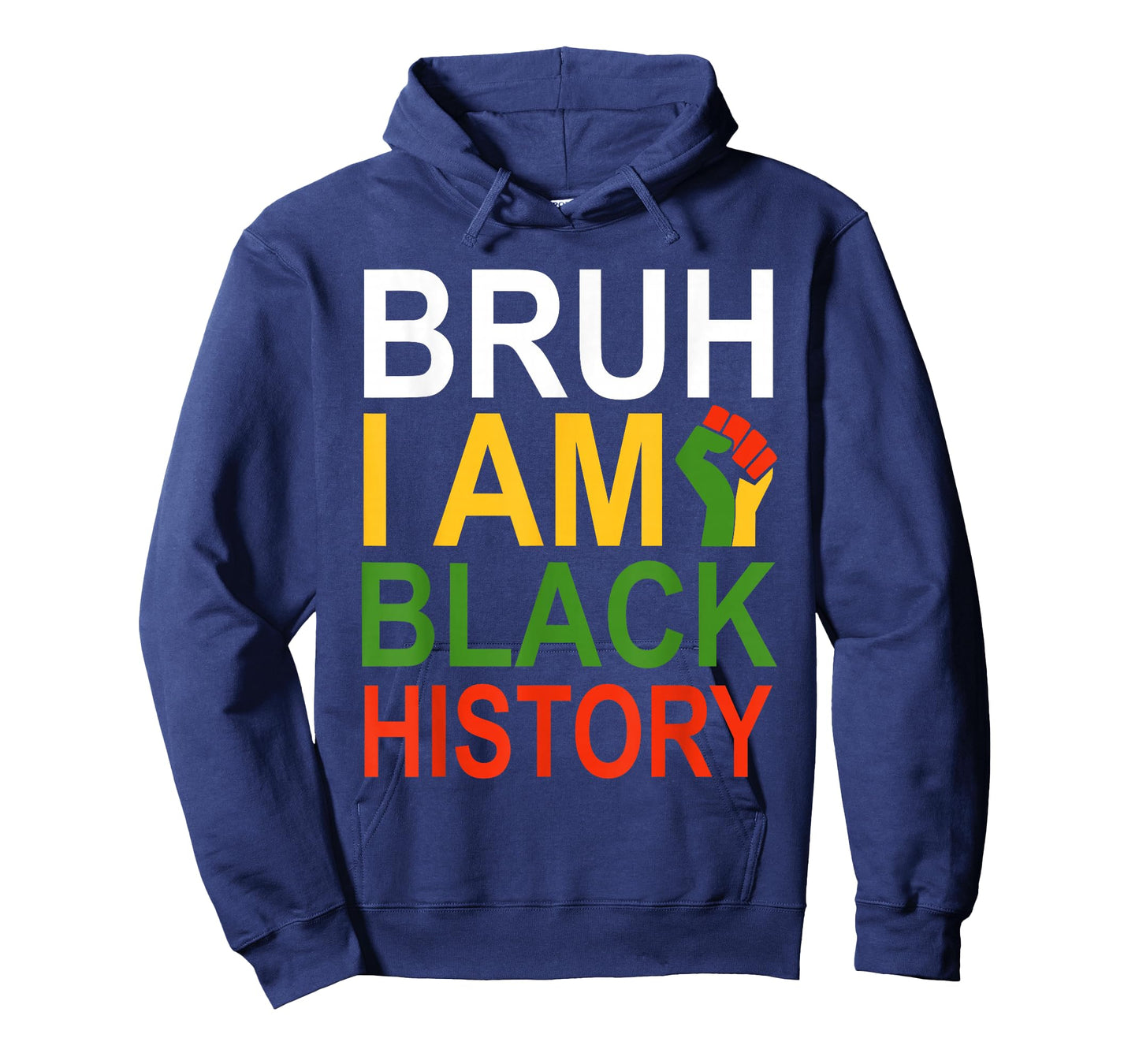 Bruh I Am Black History Month Men Teens Boys African Pride T-Shirt