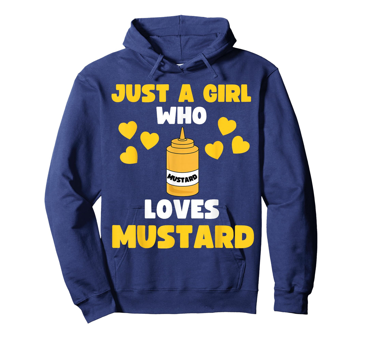 Just A Girl Who Loves Mustard Hot Dog Kids Toddler 5T 4T 3T T-Shirt
