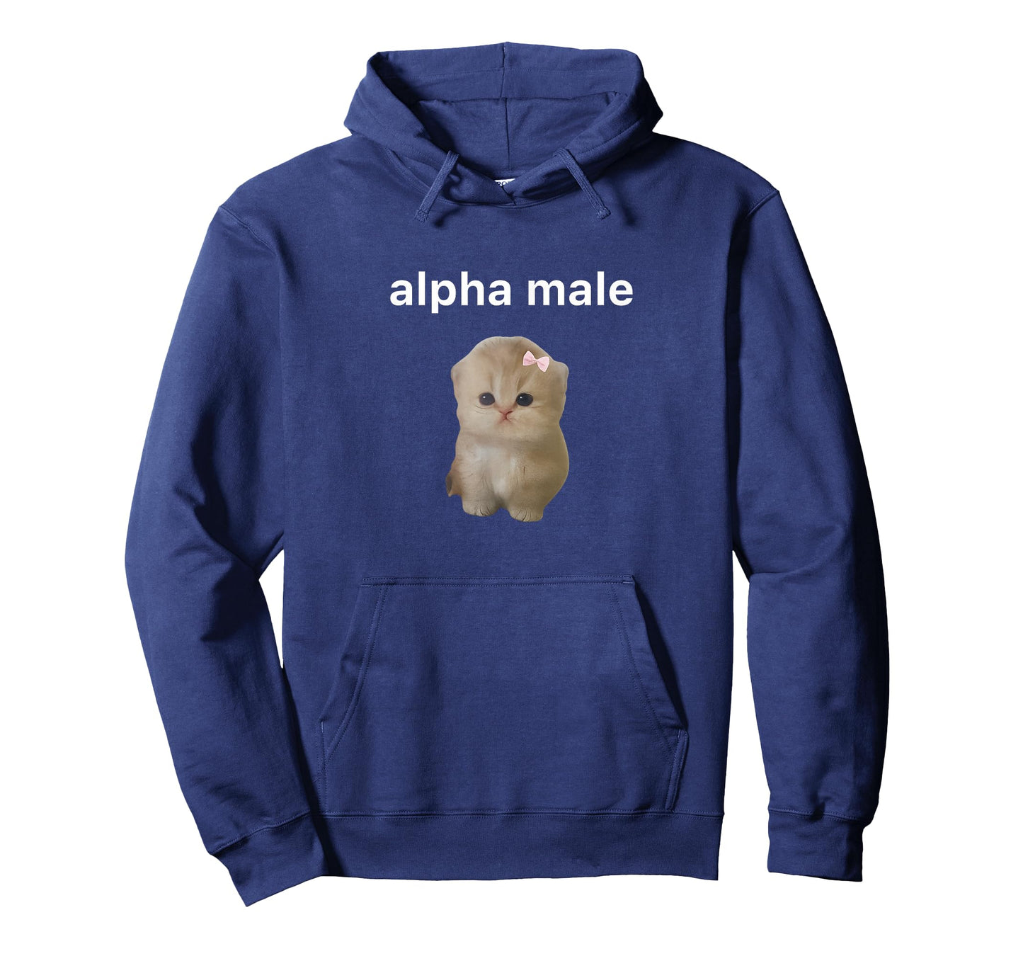 Alpha Male Kitten Ironic Cat Funny T-Shirt