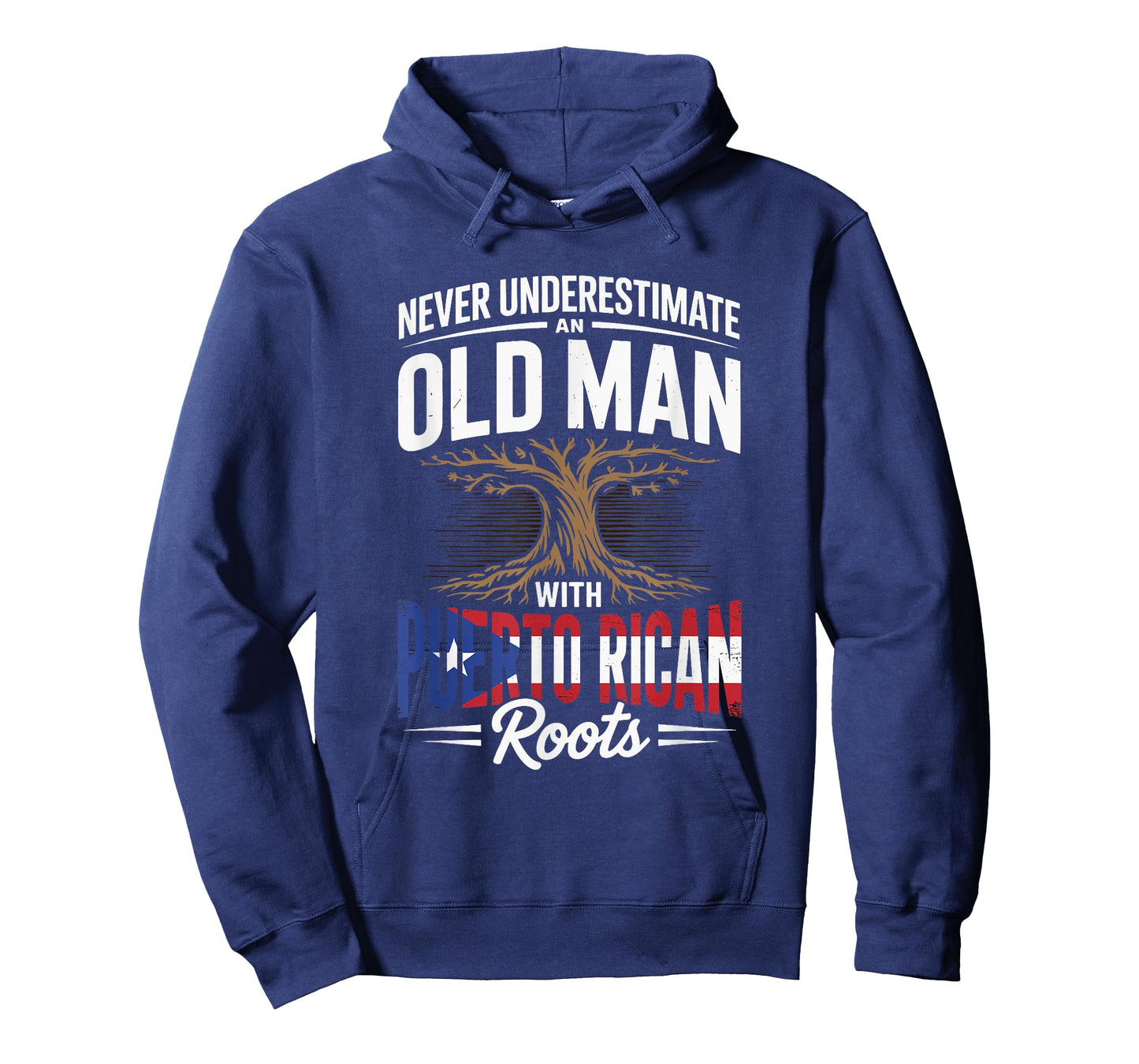 Never Underestimate an Old Man with Puerto Rican Roots Pride T-Shirt