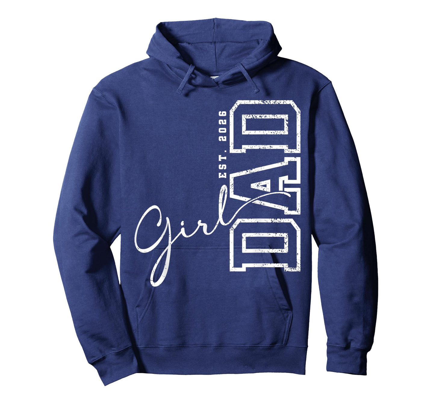 Dad of a Girl Est. 2026 Girl Baby 2026 Dad Est 2026 T-Shirt