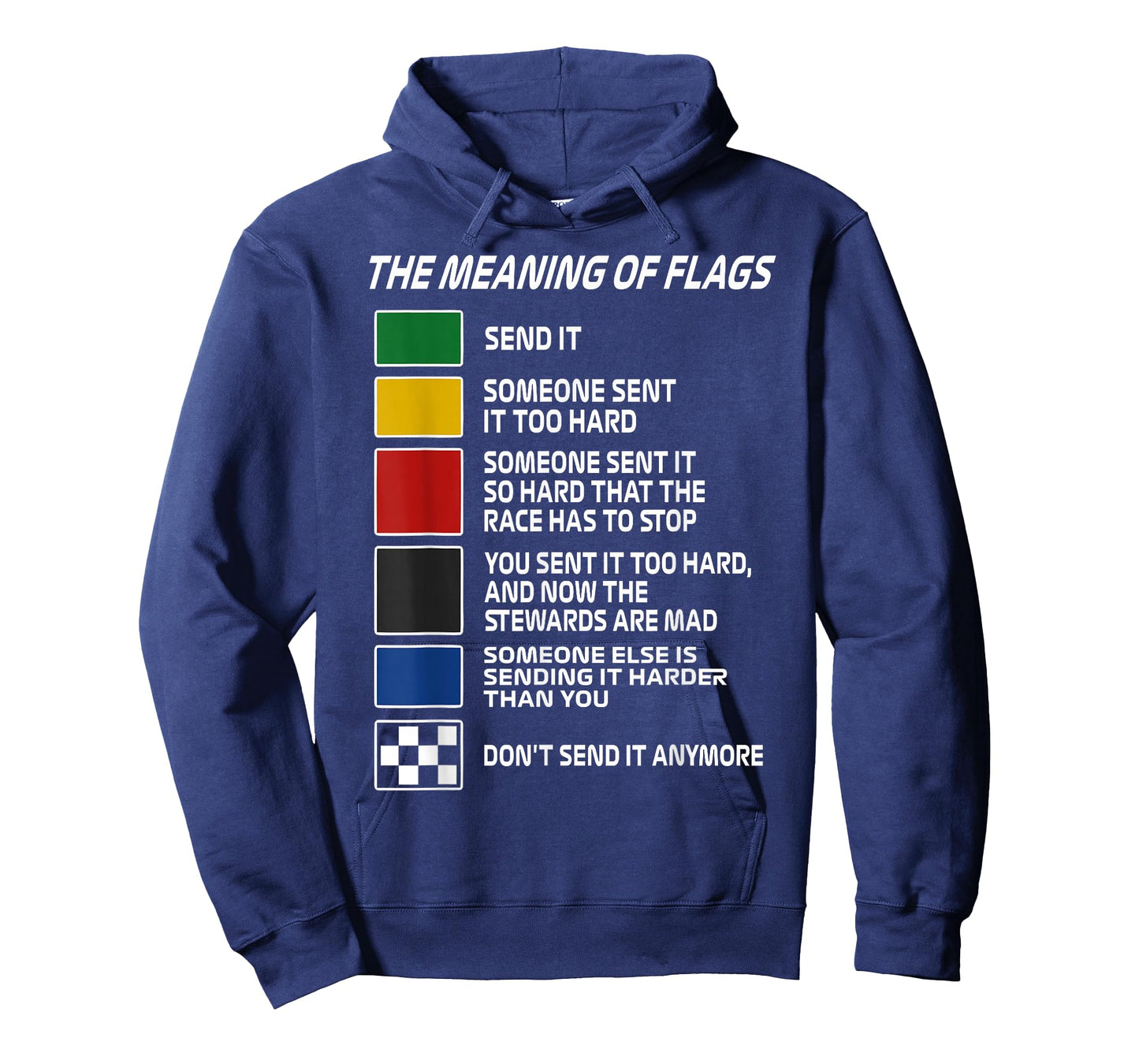 Vintage The Meaning of Racing Flags Motorsport Racing Day T-Shirt