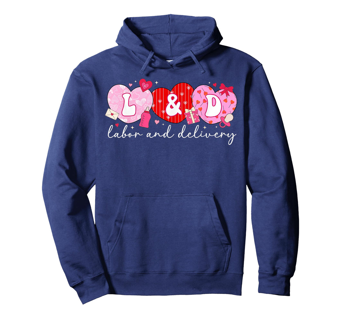 L&D Nurse Valentine Labor and Delivery Nurse Valentines Day T-Shirt