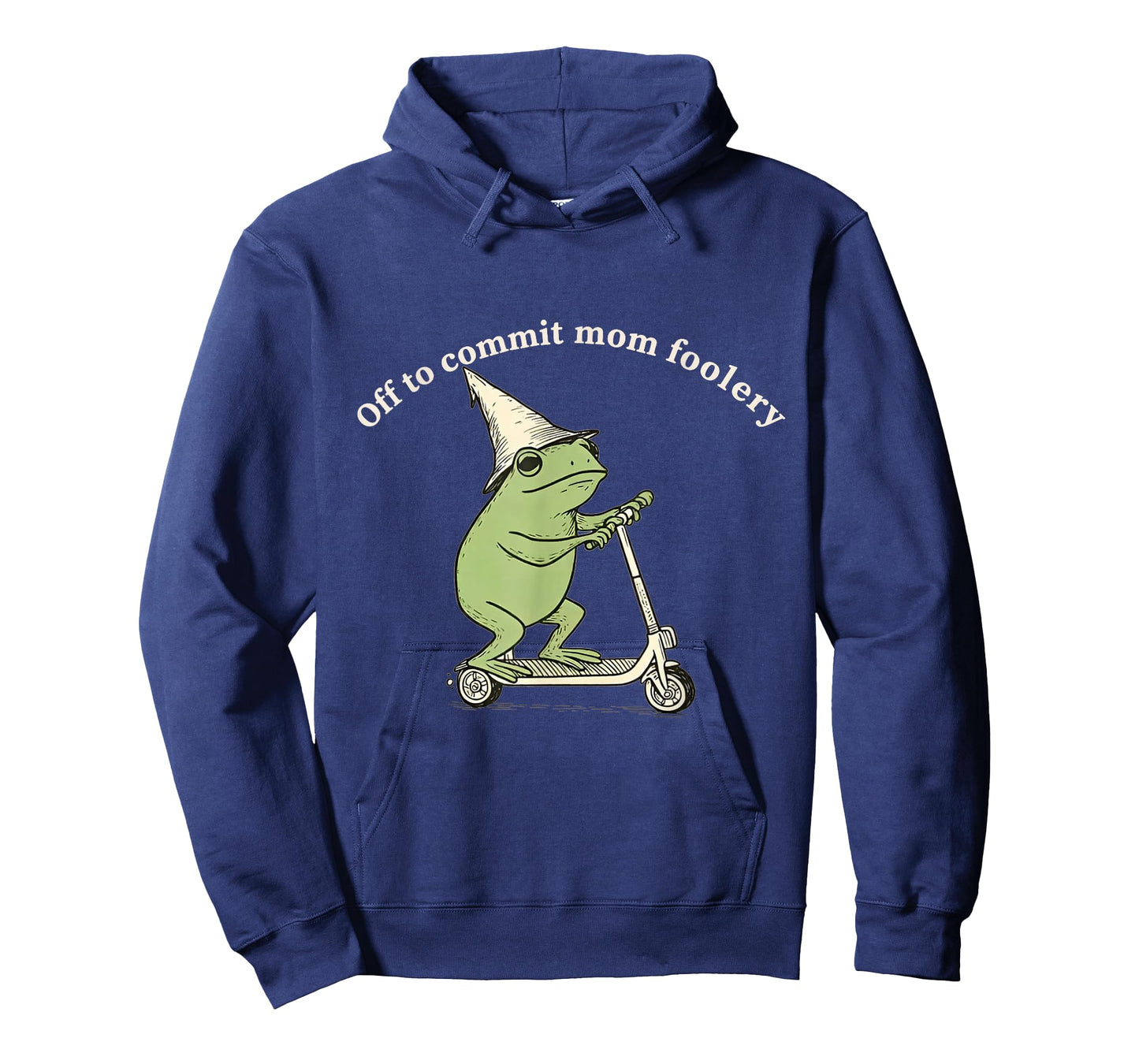 Off to Commit Mom Foolery Funny Frog Meme T-Shirt
