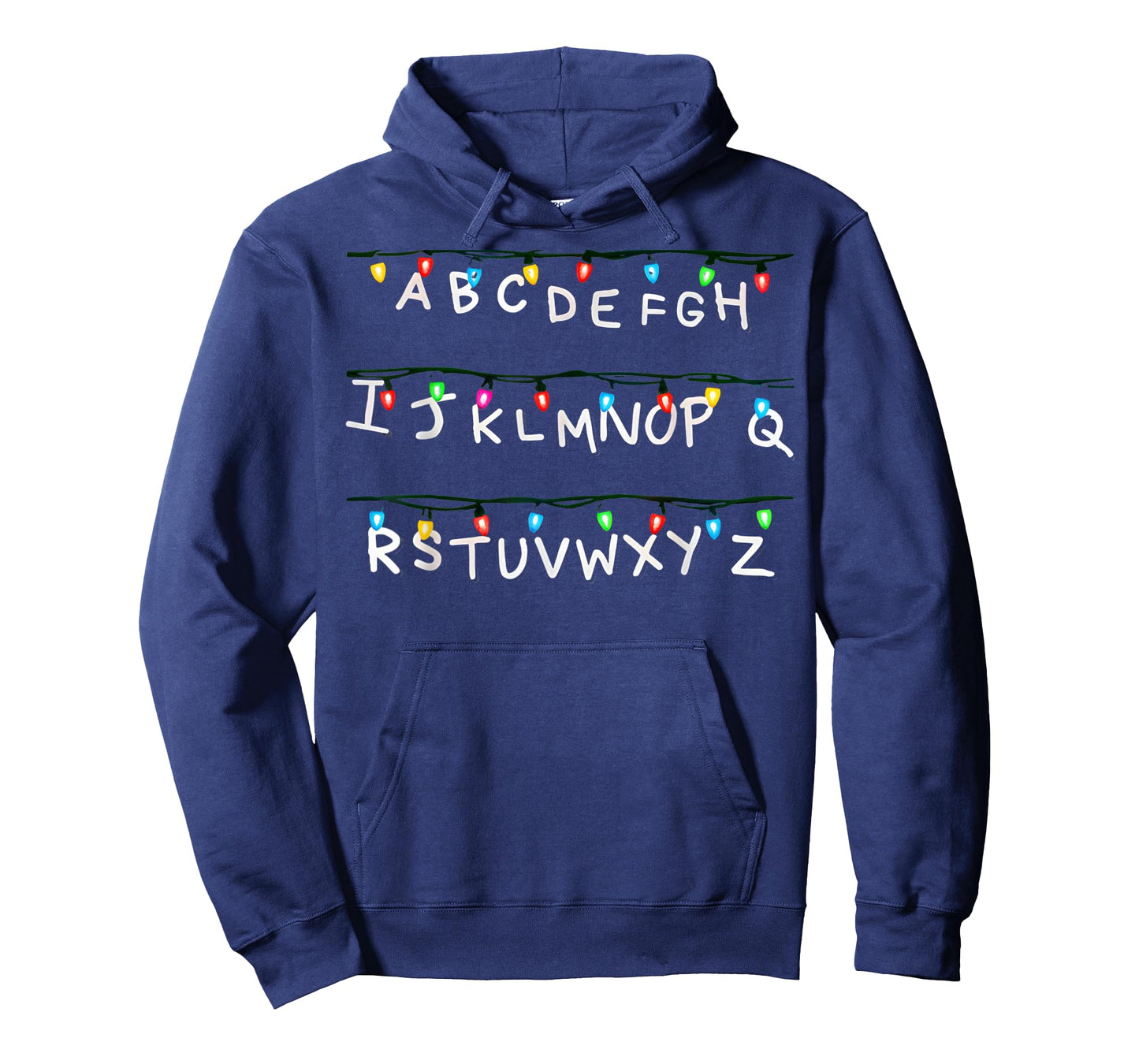 Stranger Wall Alphabet Lights Funny Spooky Back to School T-Shirt