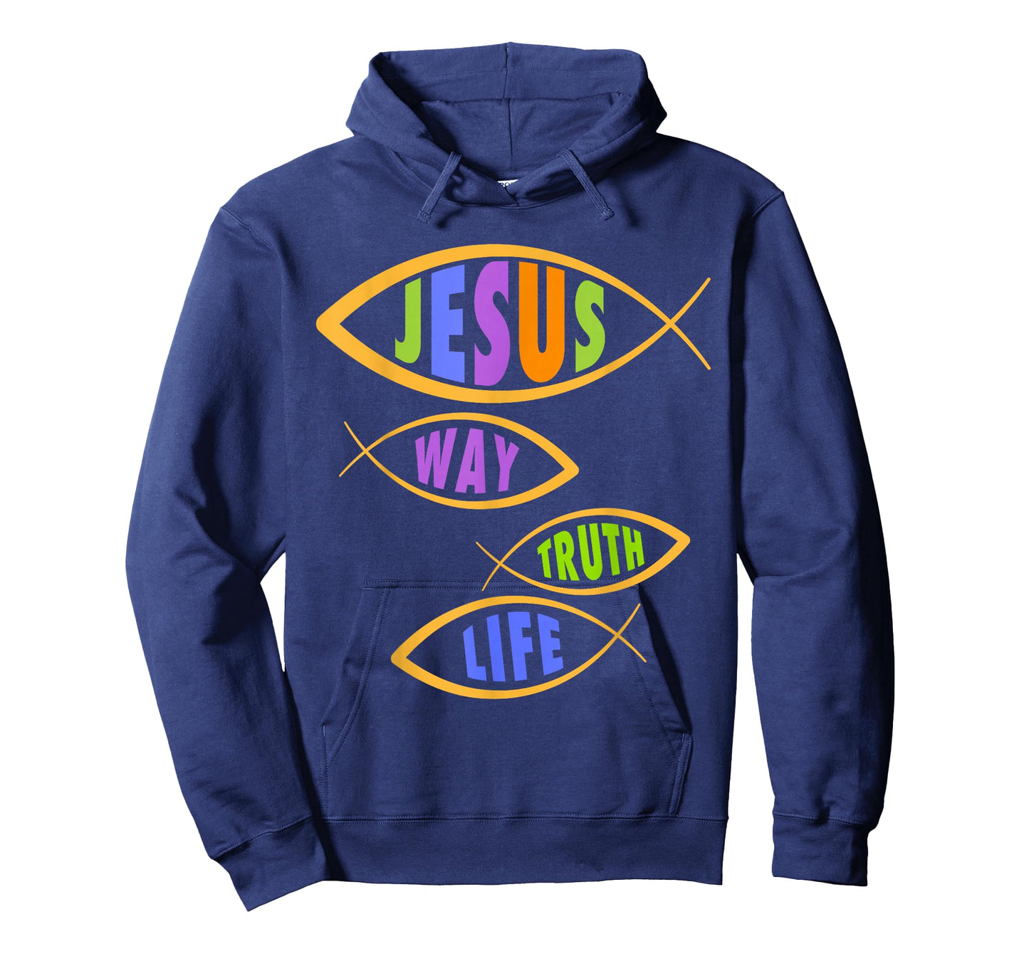 Bible Verse Christian Faith Jesus The Way Truth Life T-Shirt