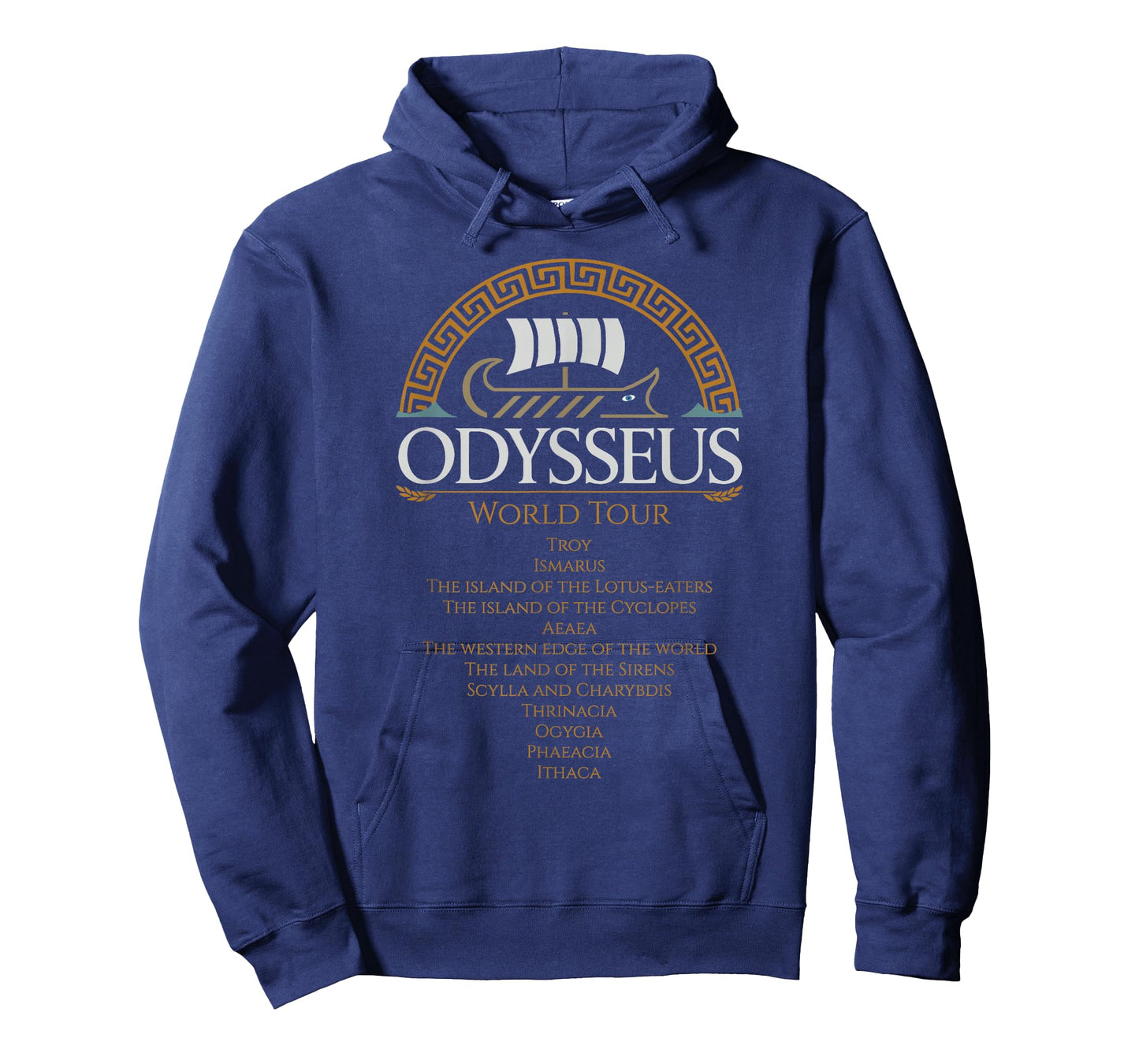 Odysseus World Tour - Ancient Greek Epic Mythology T-Shirt