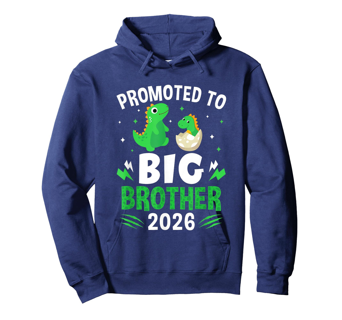 Promoted to Big Brother 2026 Dinosaur T-Rex Boys Kids T-Shirt