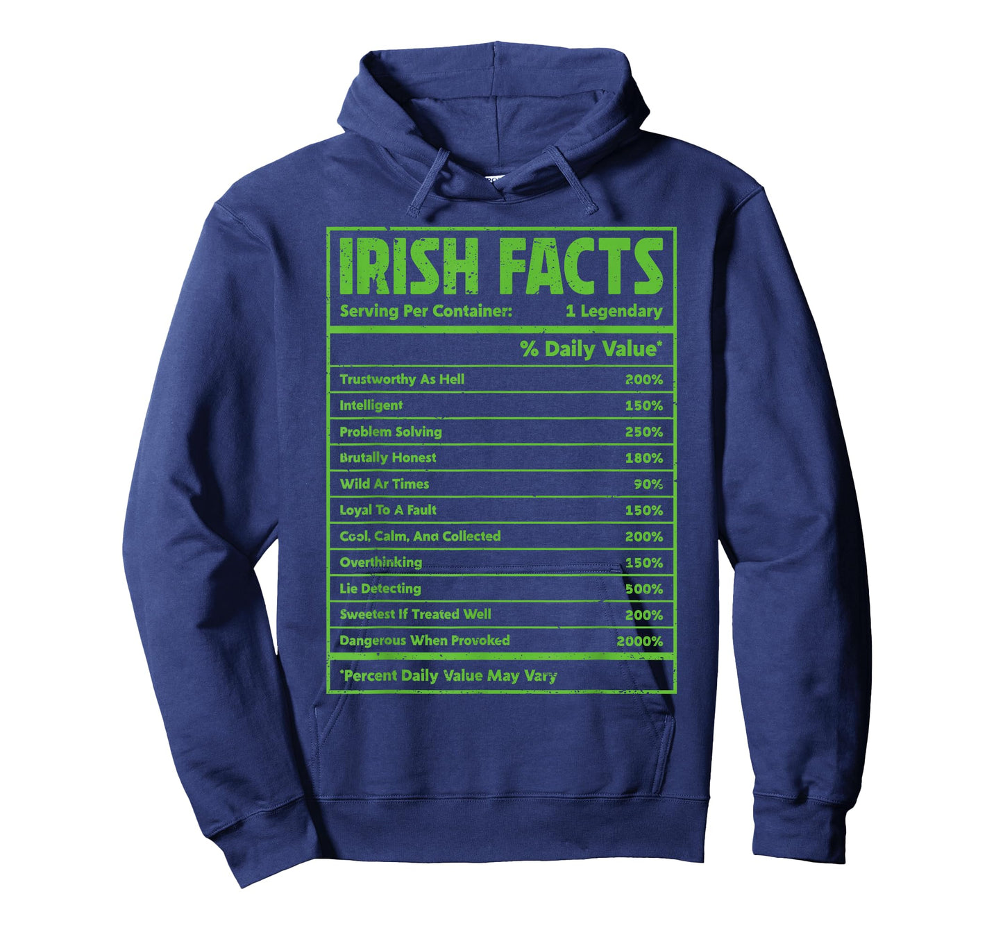 Funny Irish Facts Ireland Pride St. Patrick's Day Boys Girls T-Shirt