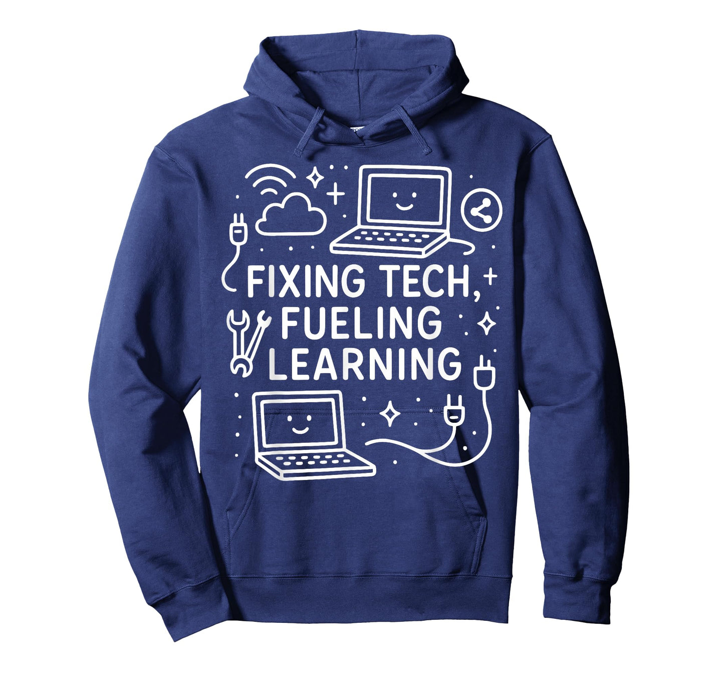 Fixing Tech Fueling Learning IT Engineer Computer Geek Funny T-Shirt
