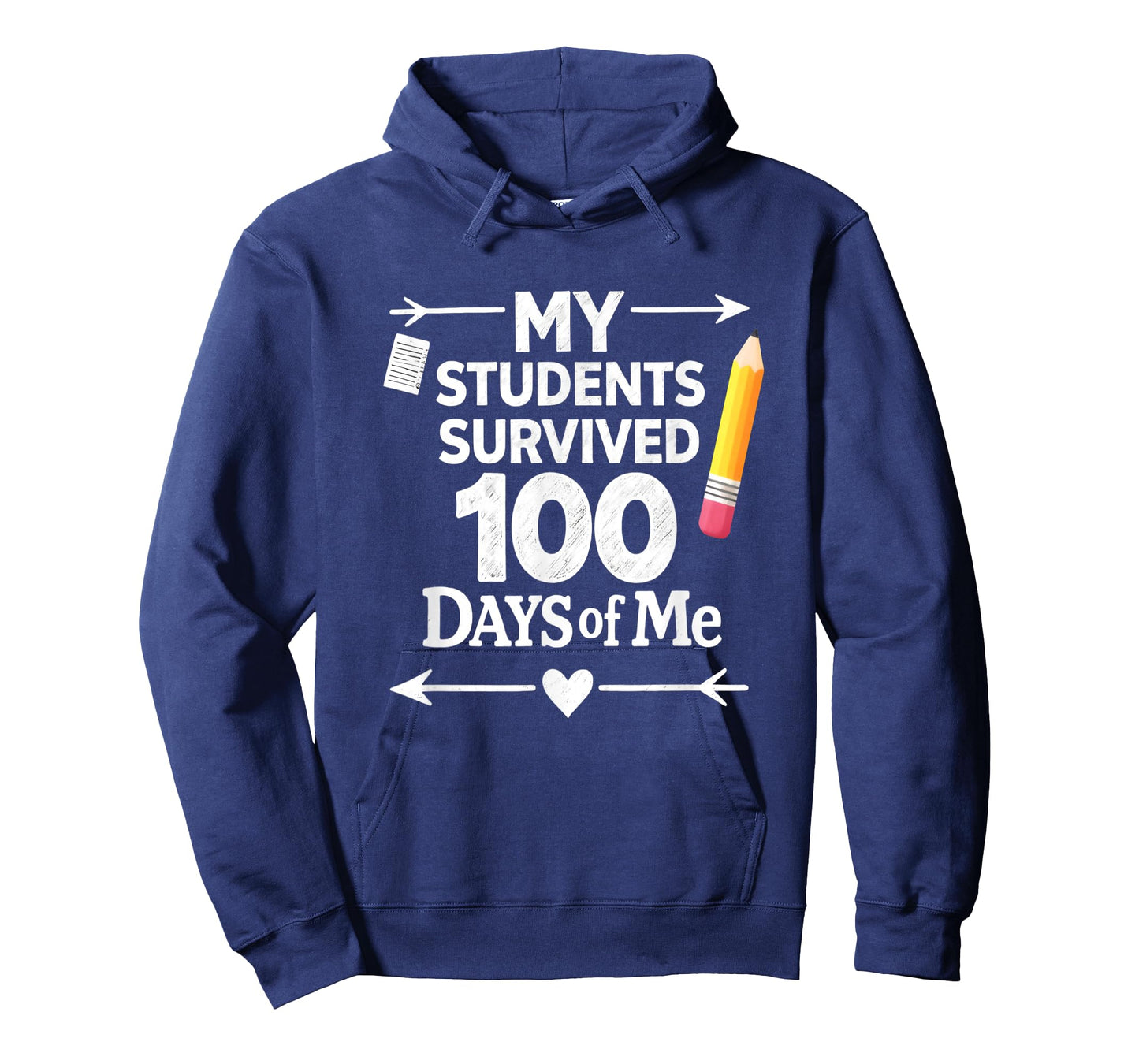 My Students Survived 100 Days of Me 100th Day Funny Teacher T-Shirt