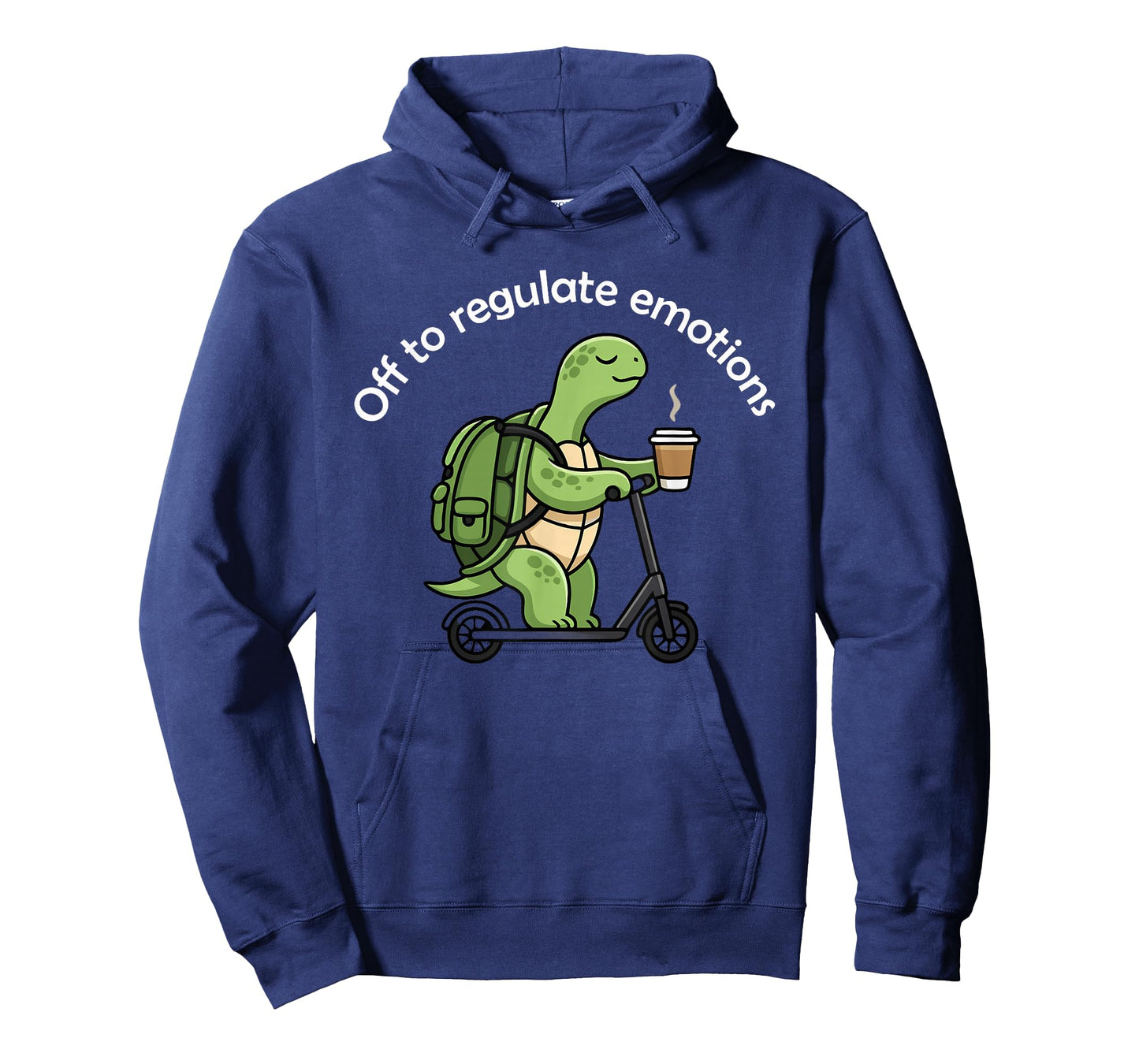 Off to Regulate Emotions Funny Turtle Mental Health Teacher T-Shirt