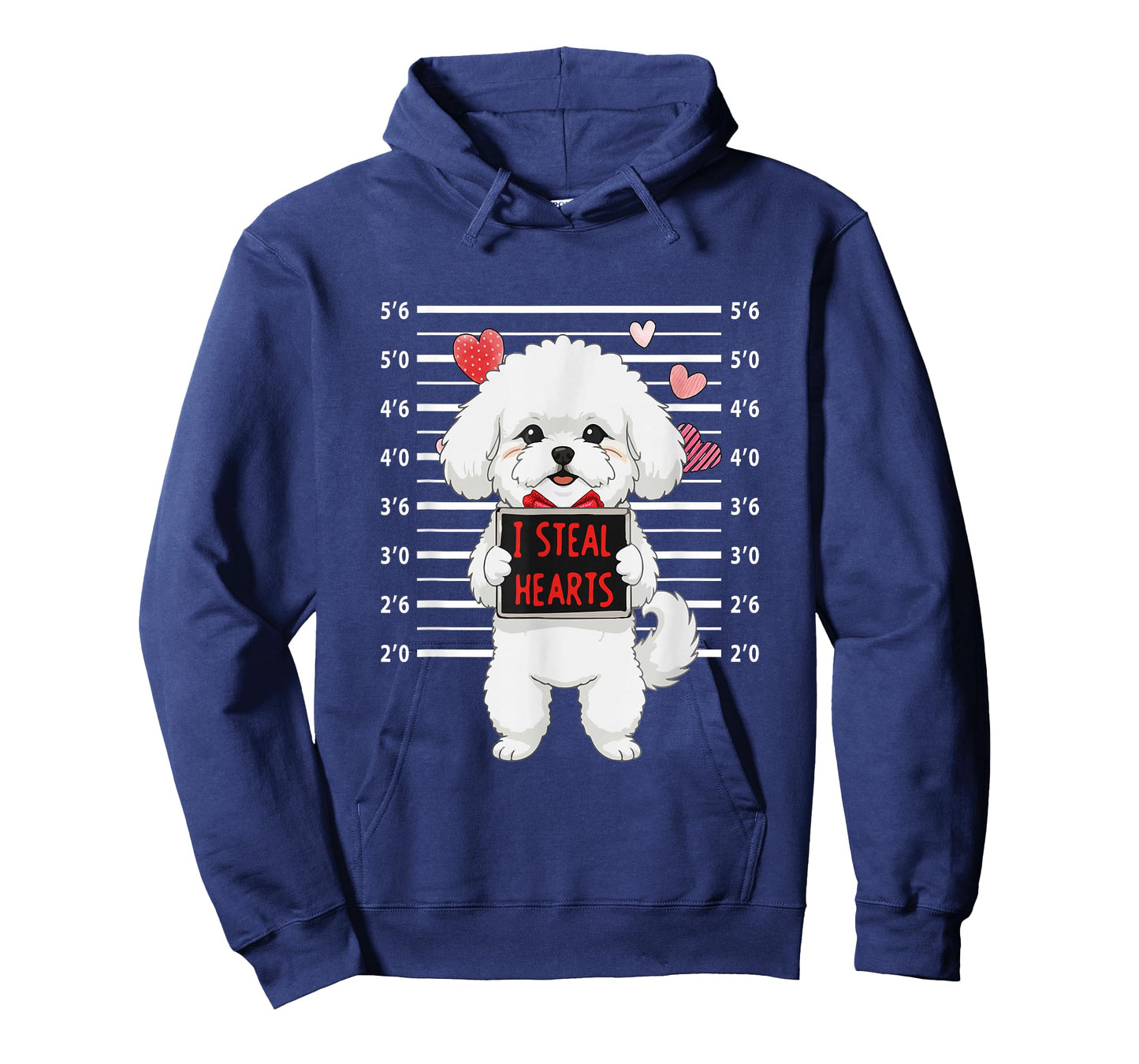 I Steal Cute Hearts Valentine's Day Bichon Frise Lover Owner T-Shirt