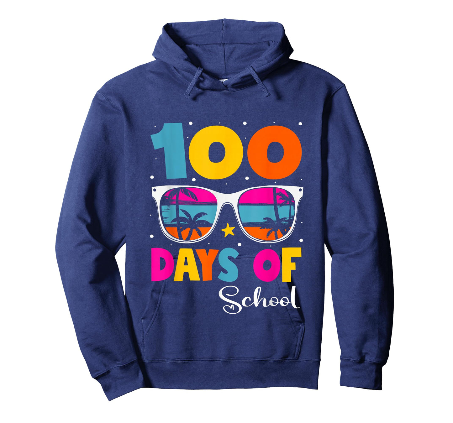 100 Days of School Teacher Kids Funny 100th Day of School T-Shirt