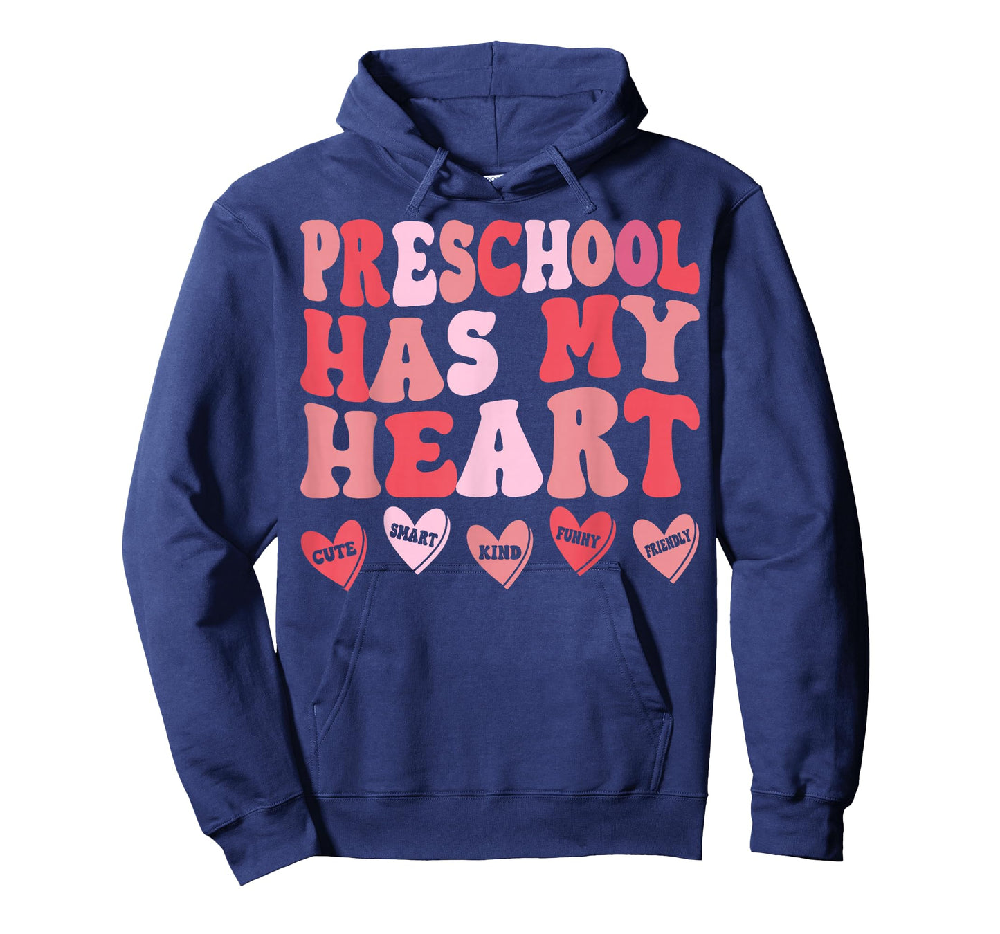 Preschool Has My Heart Pre-K Teacher Valentine’s Day T-Shirt