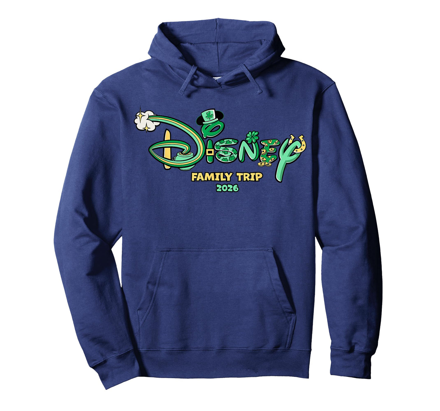 Disney St. Patrick's Day Family Trip 2026 Matching Vacation T-Shirt