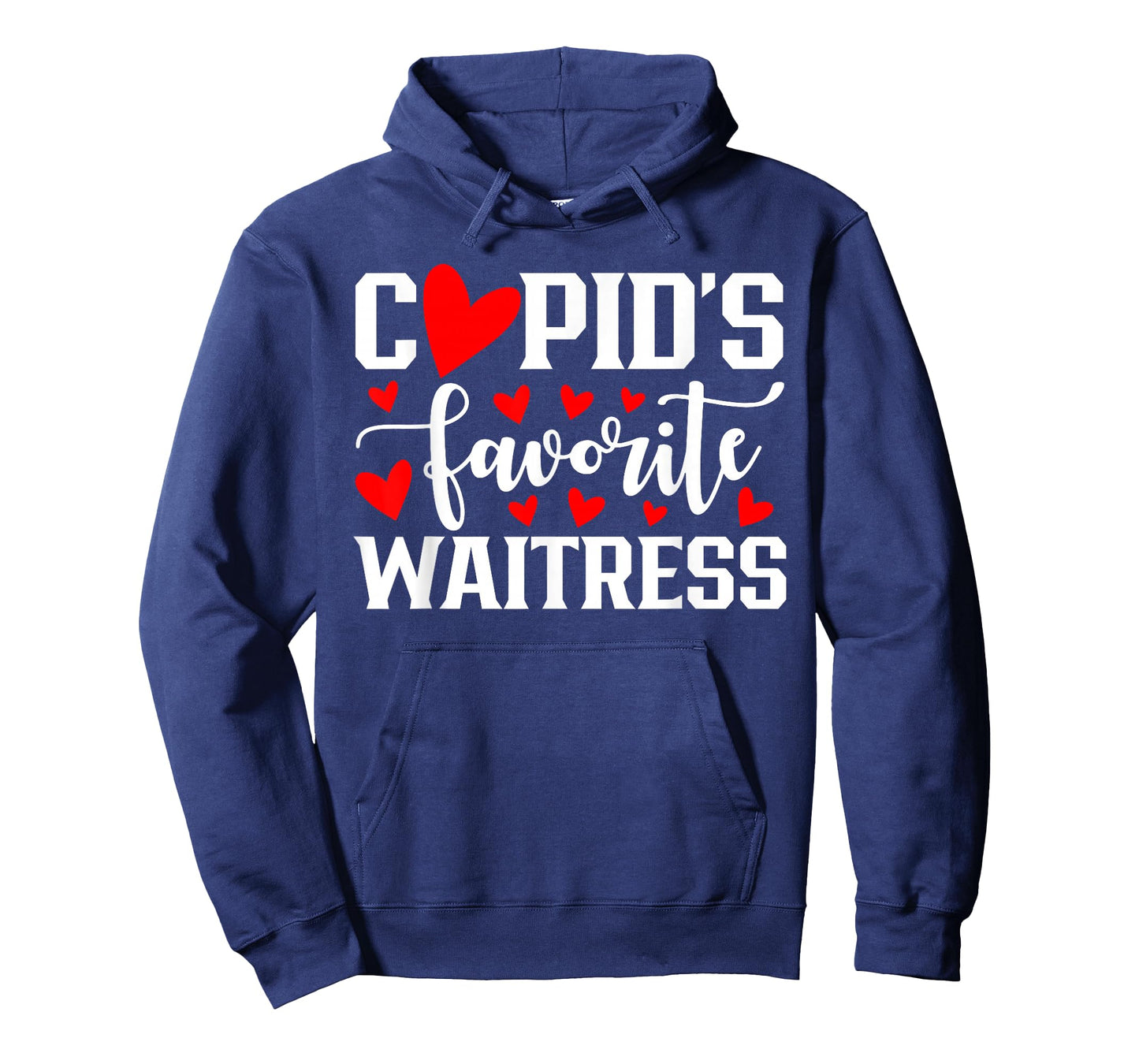 Cupid's Favorite Waitress Cute Heart Valentine's Day T-Shirt