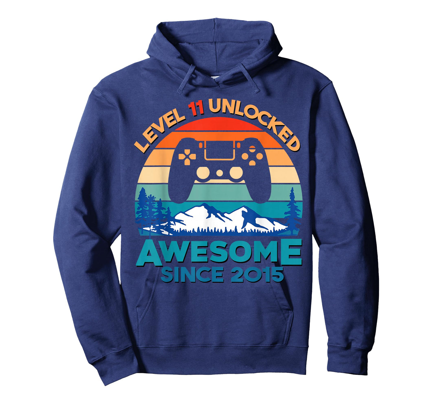Level 11 Unlocked 11th Birthday Boy Game Turning 11 Year Old T-Shirt