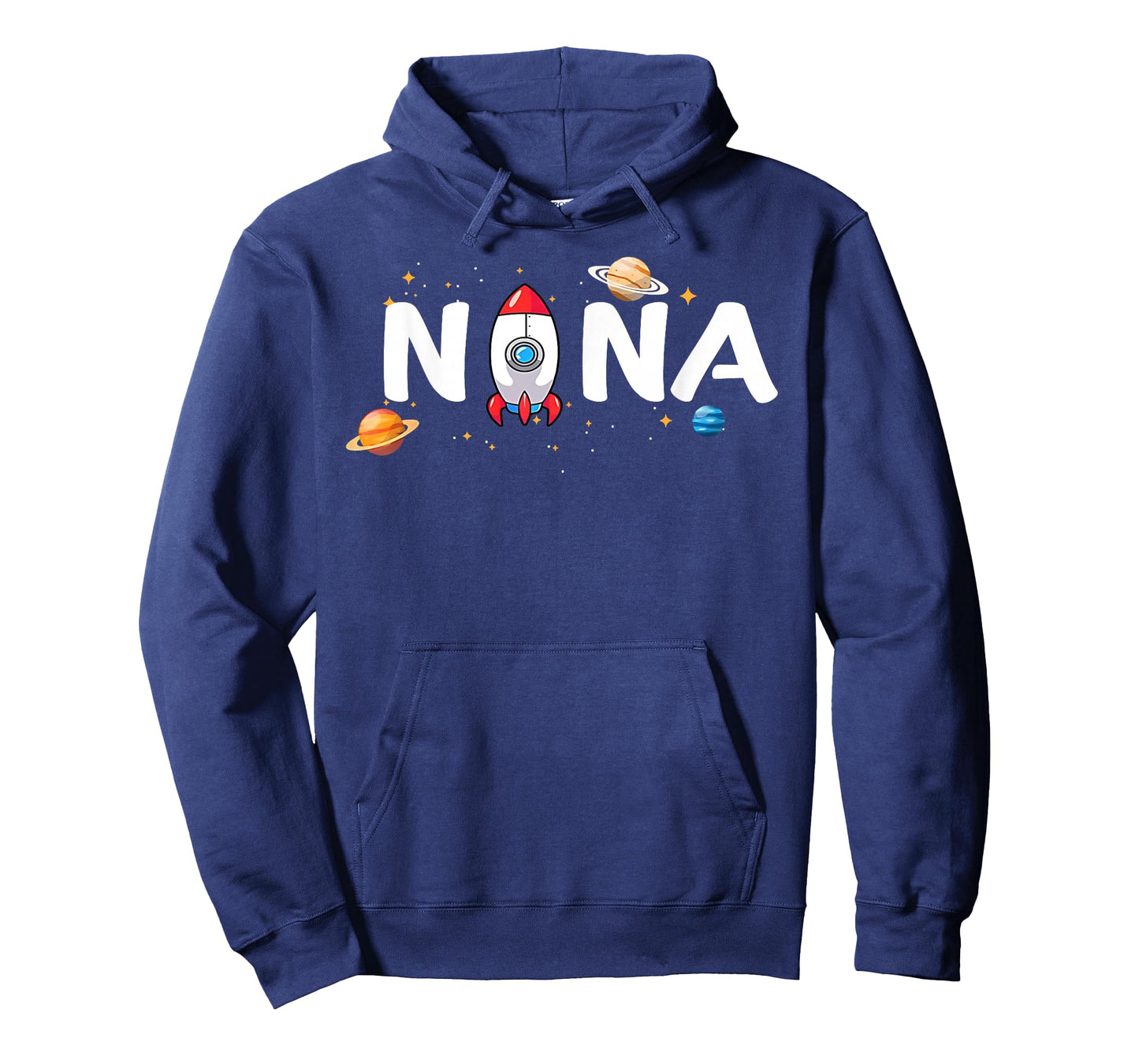 Nana of The Birthday Boy Astronaut 1st Birthday Family T-Shirt