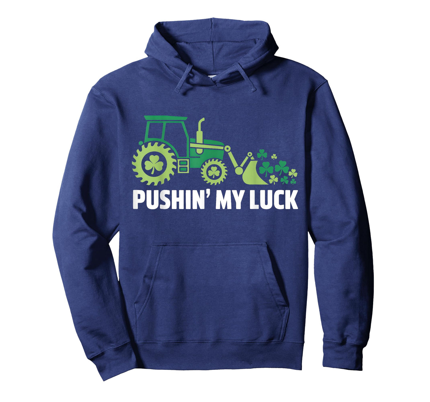 Pushing My Luck Tractor Truck St Patricks Day Toddler Boys T-Shirt