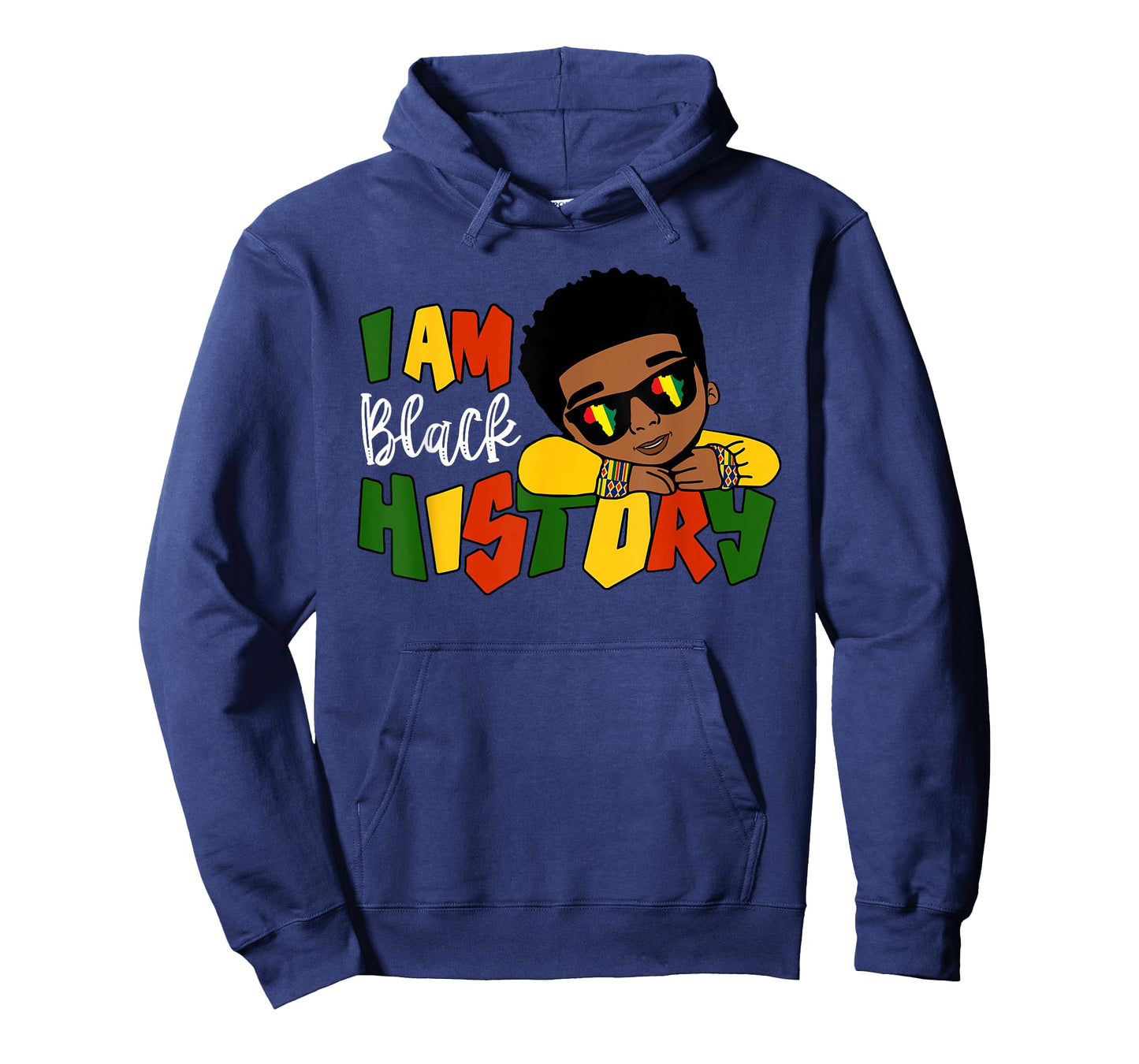 I Am Black History Month Boys Kids African American T-Shirt