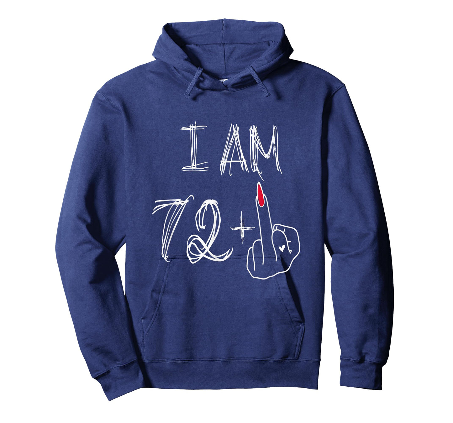 I Am 72 Plus 1 Funny for A 72nd Birthday for Women T-Shirt