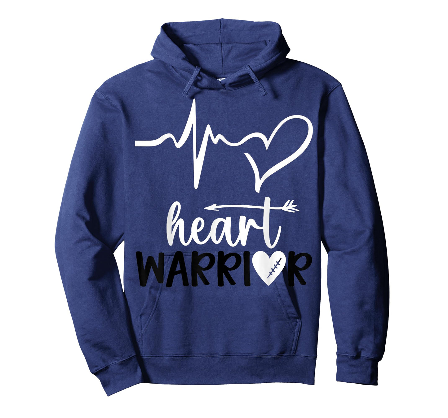 Heart Warrior Heart Disease Awareness Month Go Red Men Women T-Shirt
